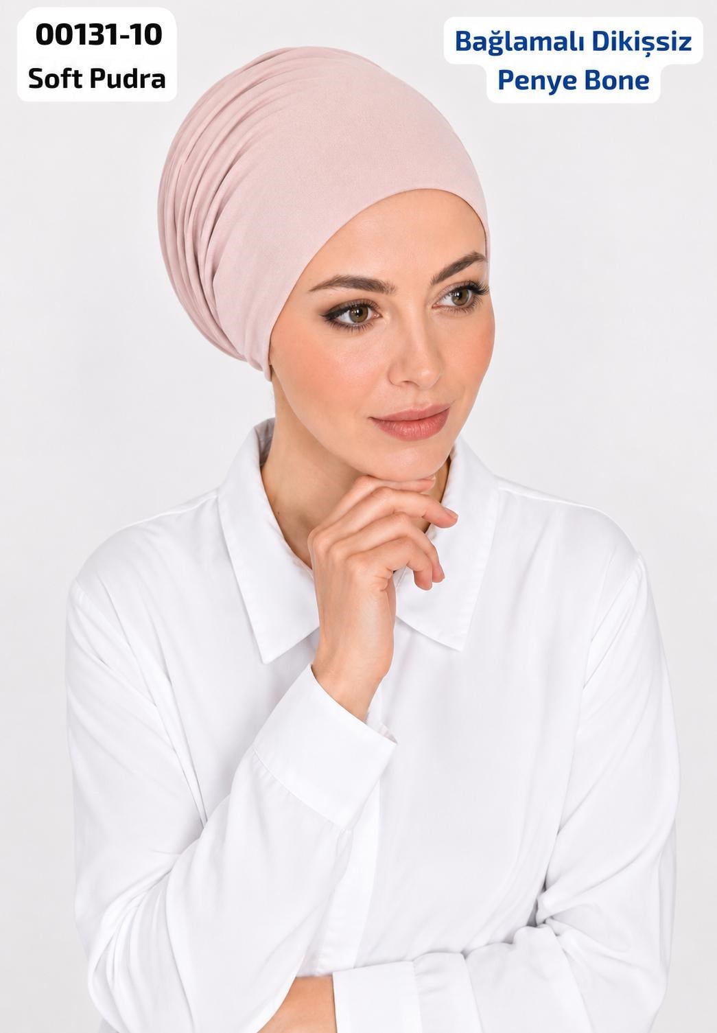 00131 Dikişsiz Penye Bone Bağlamalı
