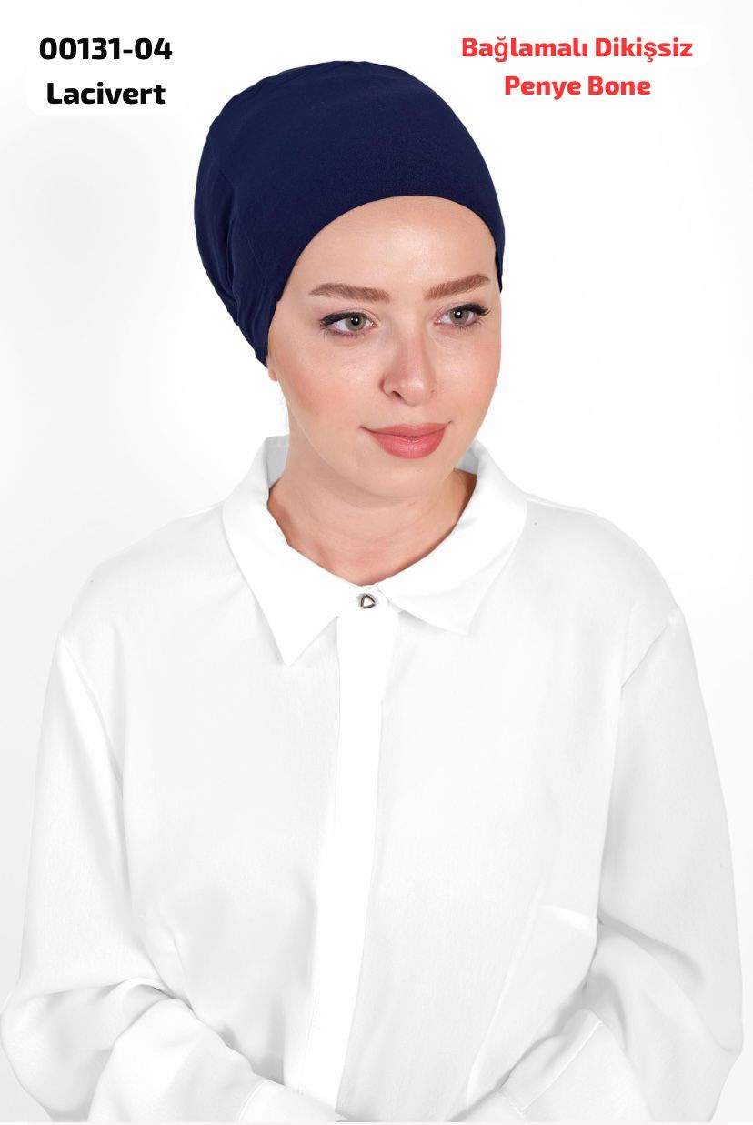 00131 Dikişsiz Penye Bone Bağlamalı