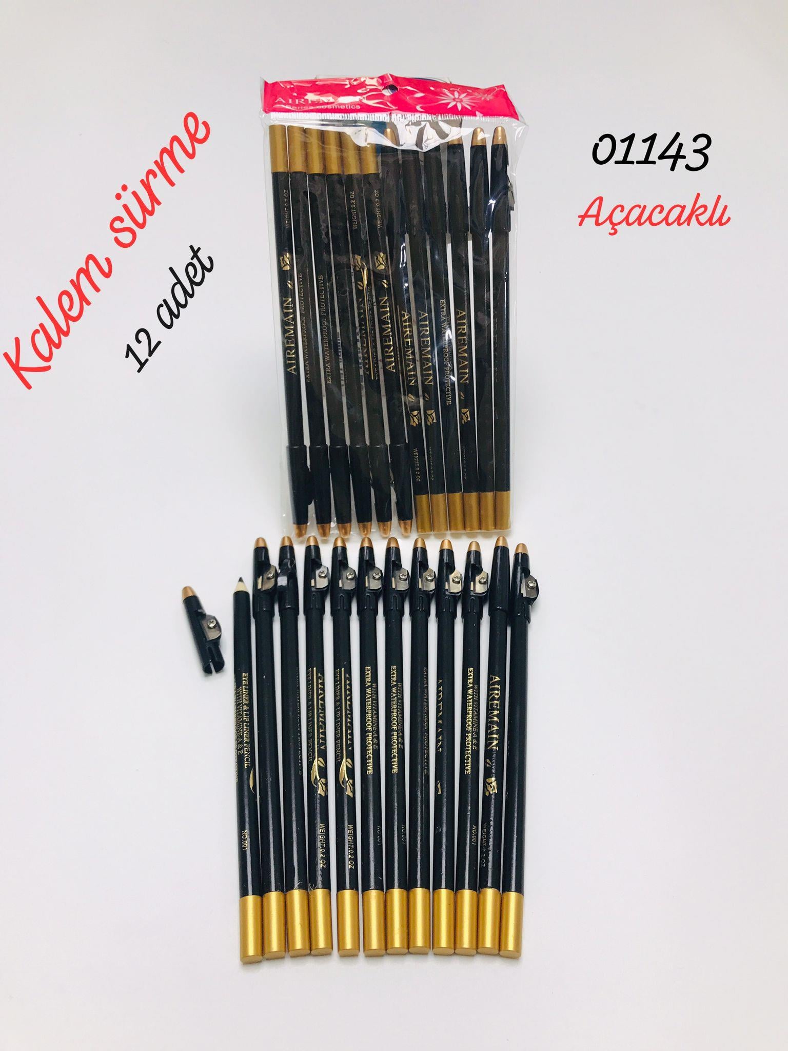 01143 Kalem Sürme 12 li