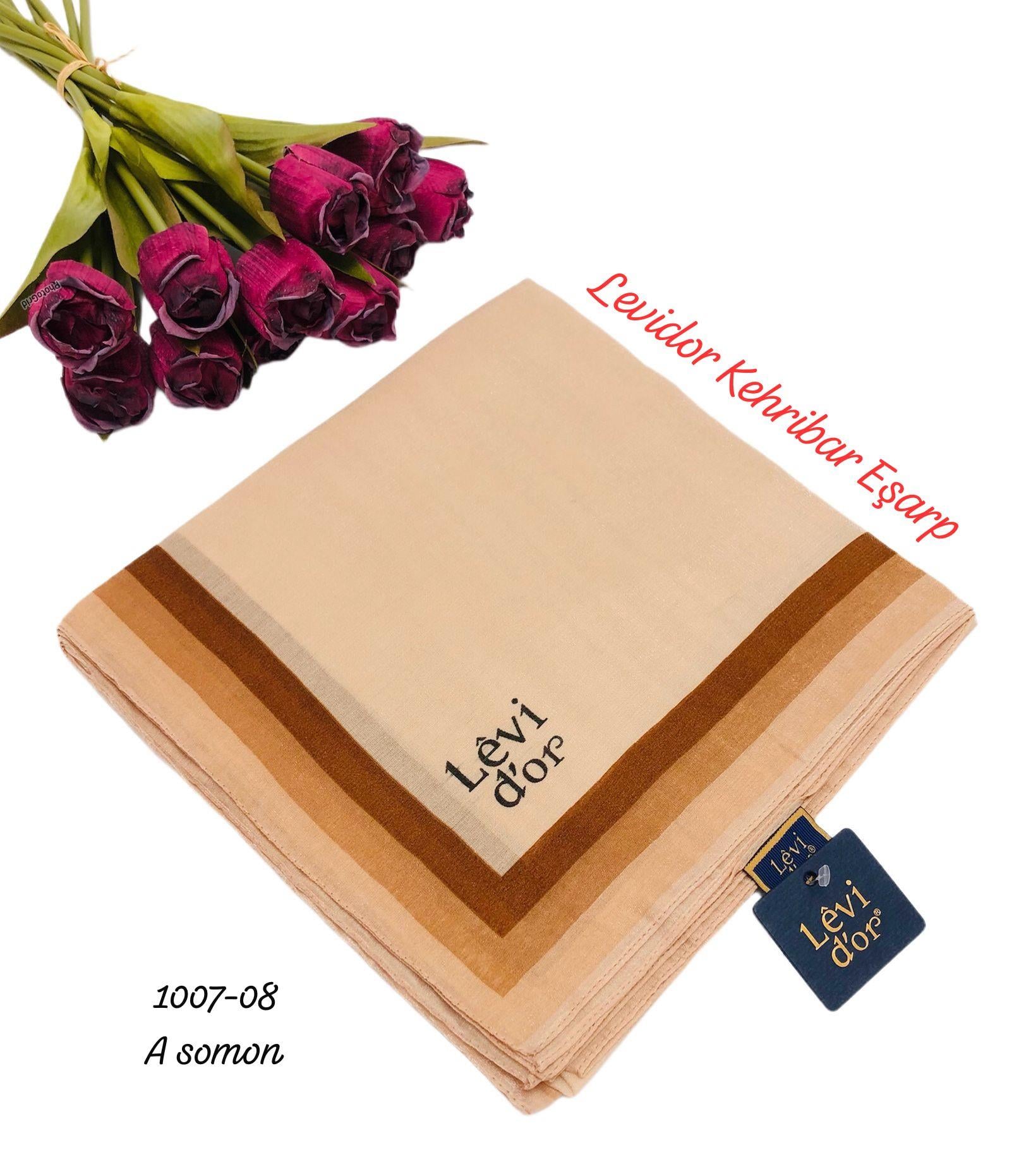 1007 Levideor Kehribar Eşarp