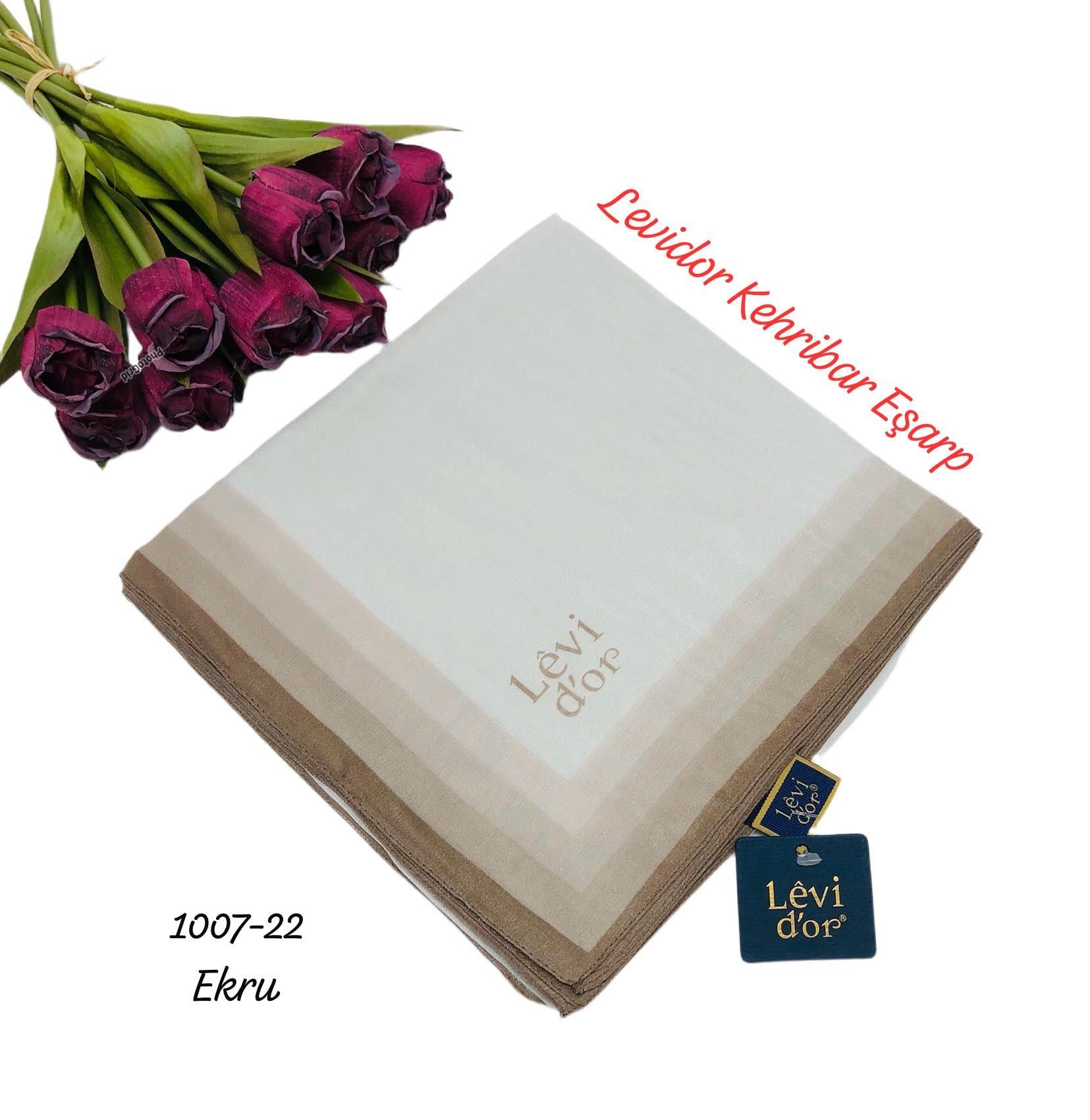 1007 Levideor Kehribar Eşarp