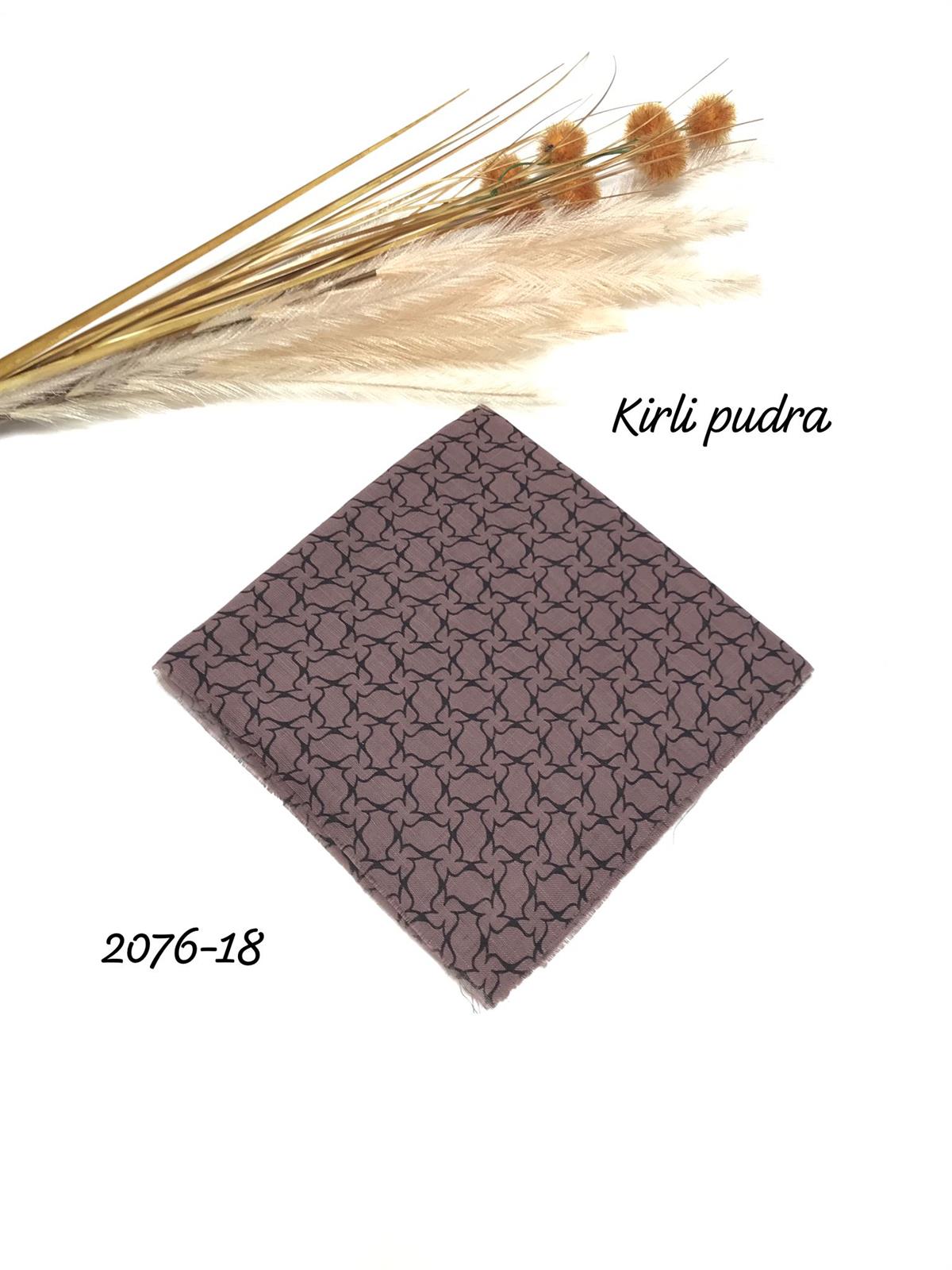 2076 Flamlı Pamuk Eşarp