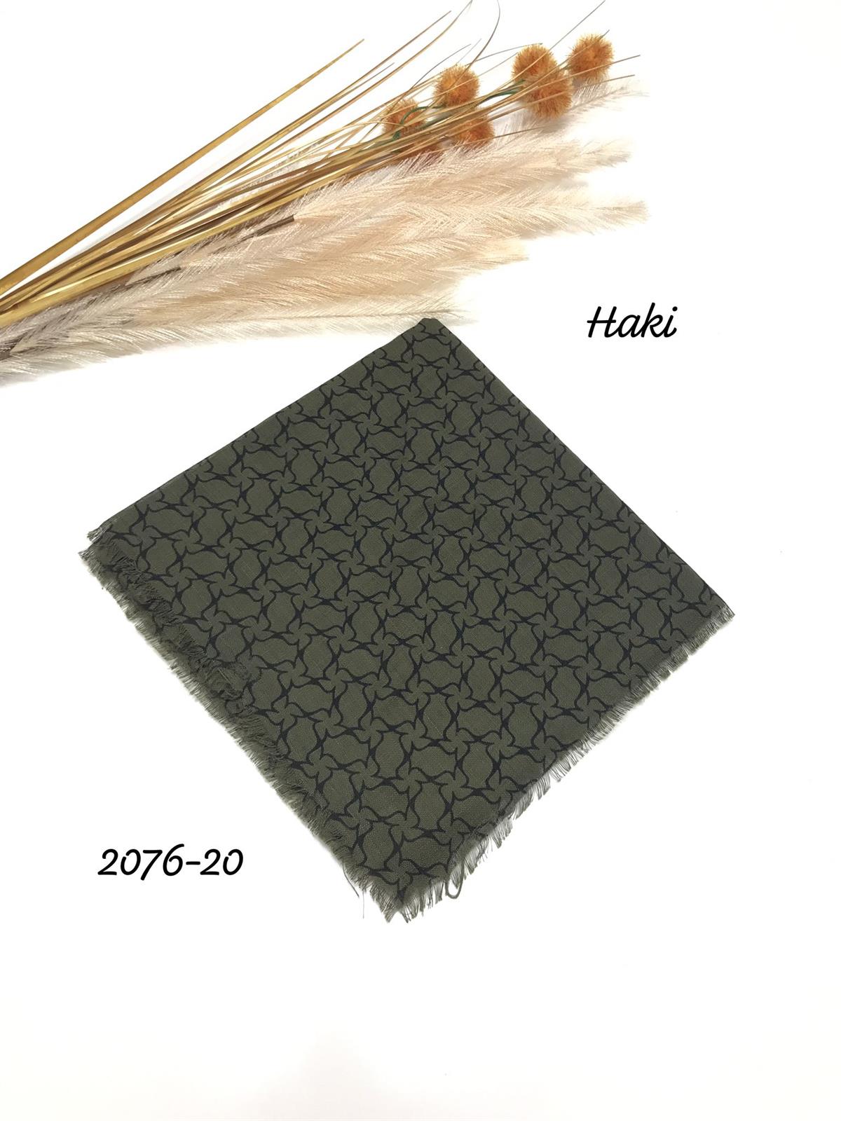 2076 Flamlı Pamuk Eşarp