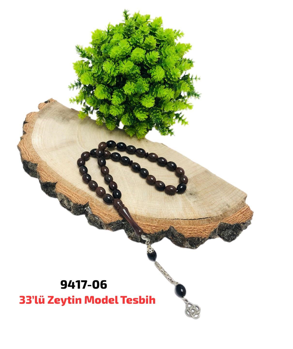 33 lü Tesbih Zeytin Model