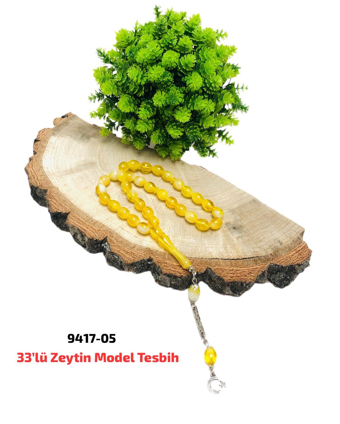 33 lü Tesbih Zeytin Model