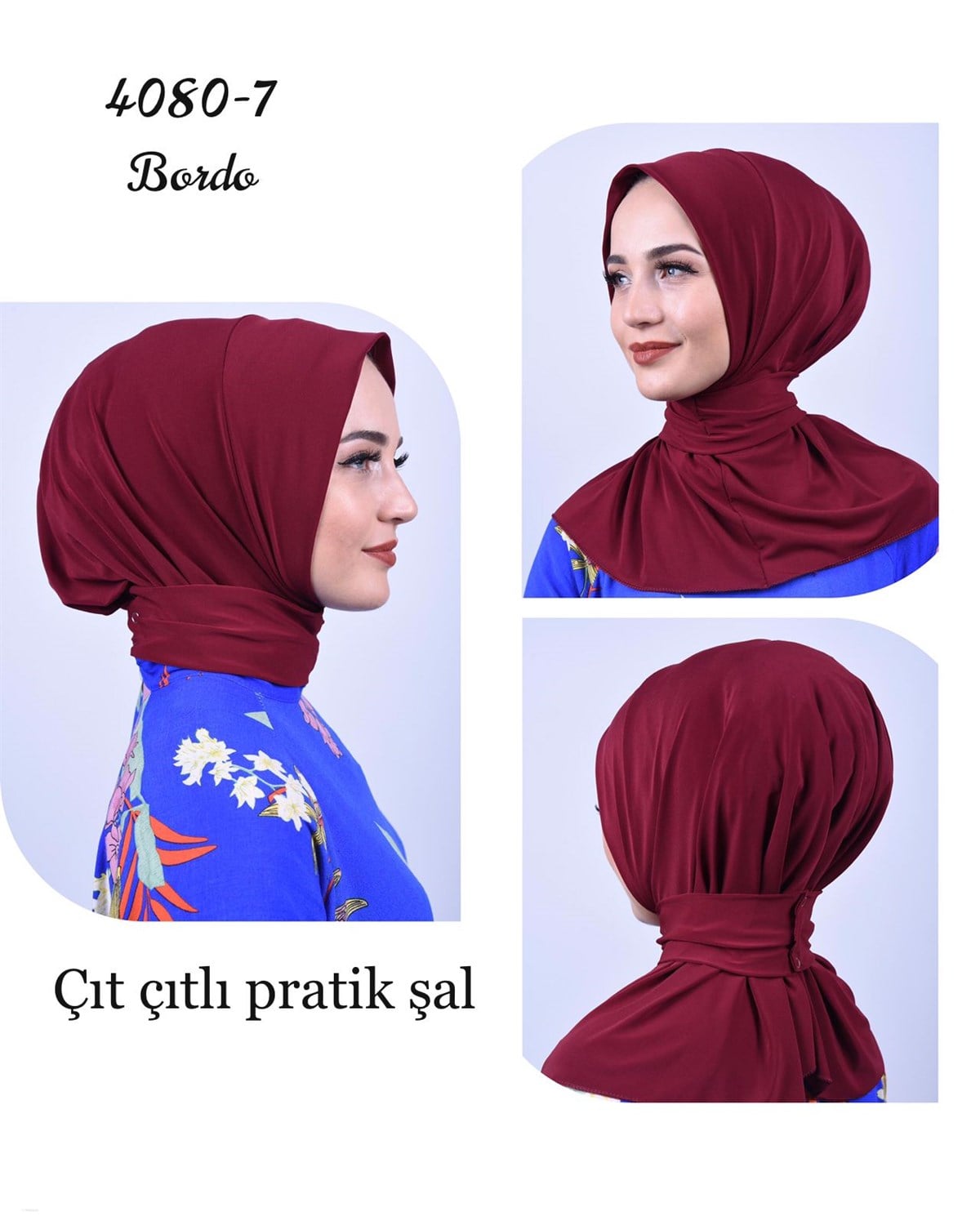 4080 Çıt Çıtlı Pratik Şal