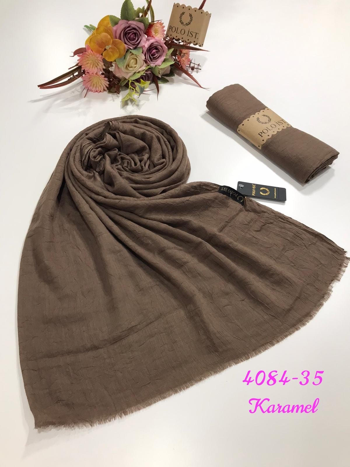 4084 Bambu Kraş Şal