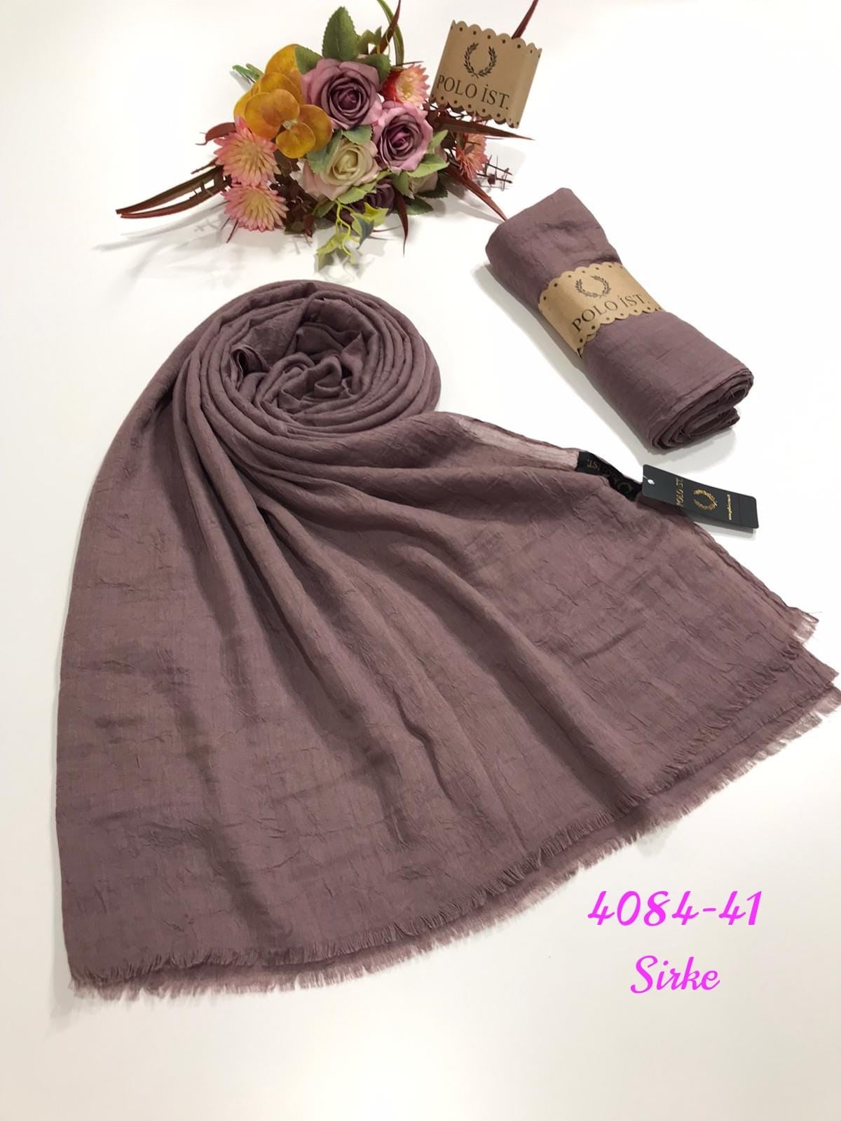 4084 Bambu Kraş Şal