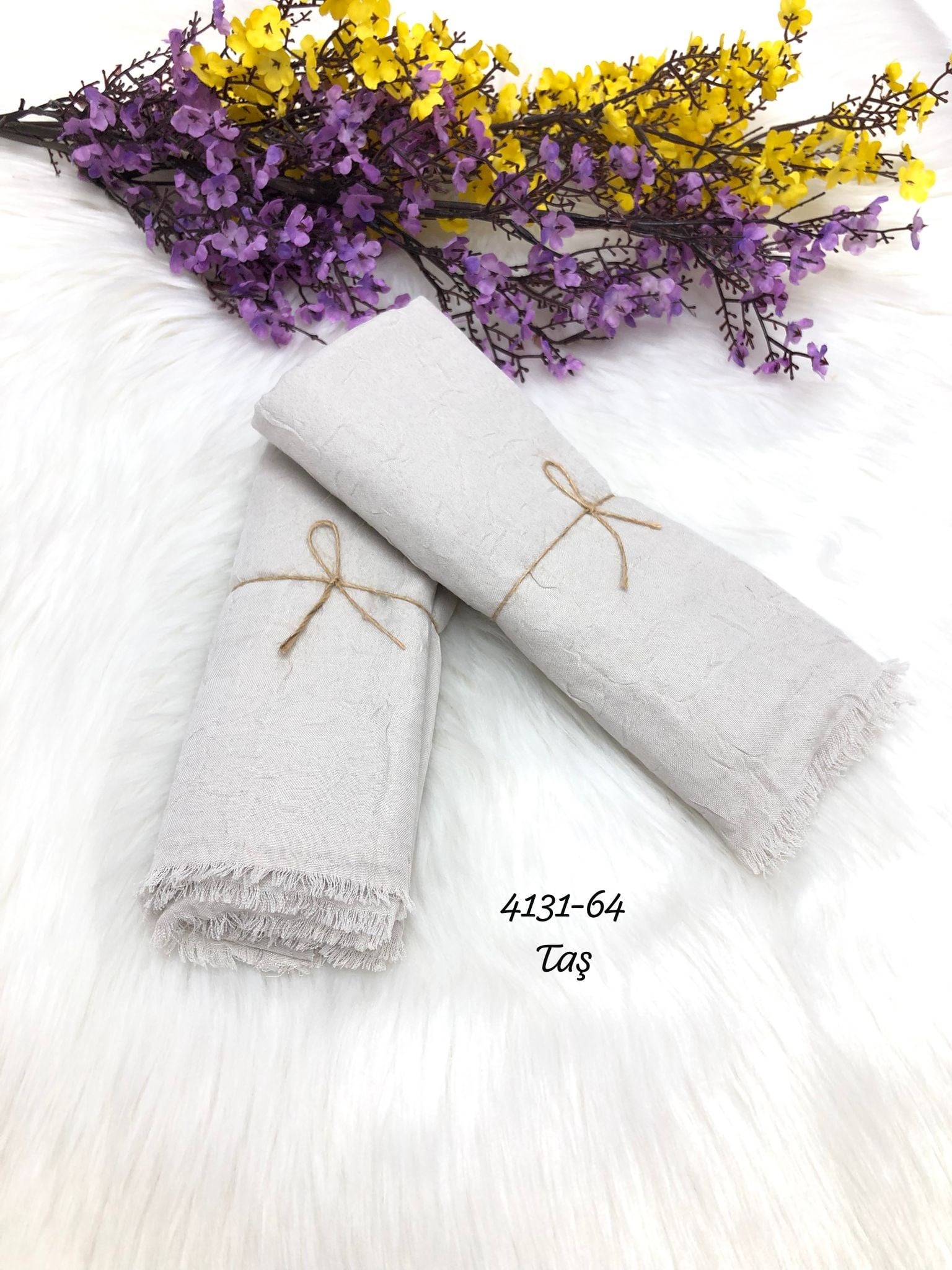 4131 Lüks Bambu Kraş Şal