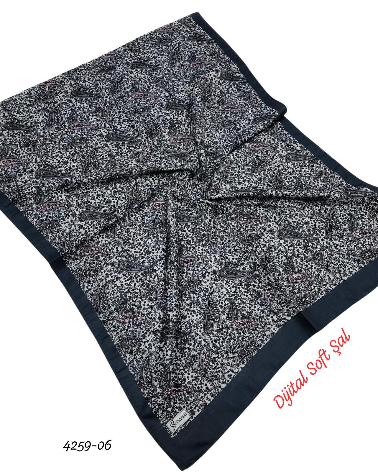 4259 Dijital Soft Şal