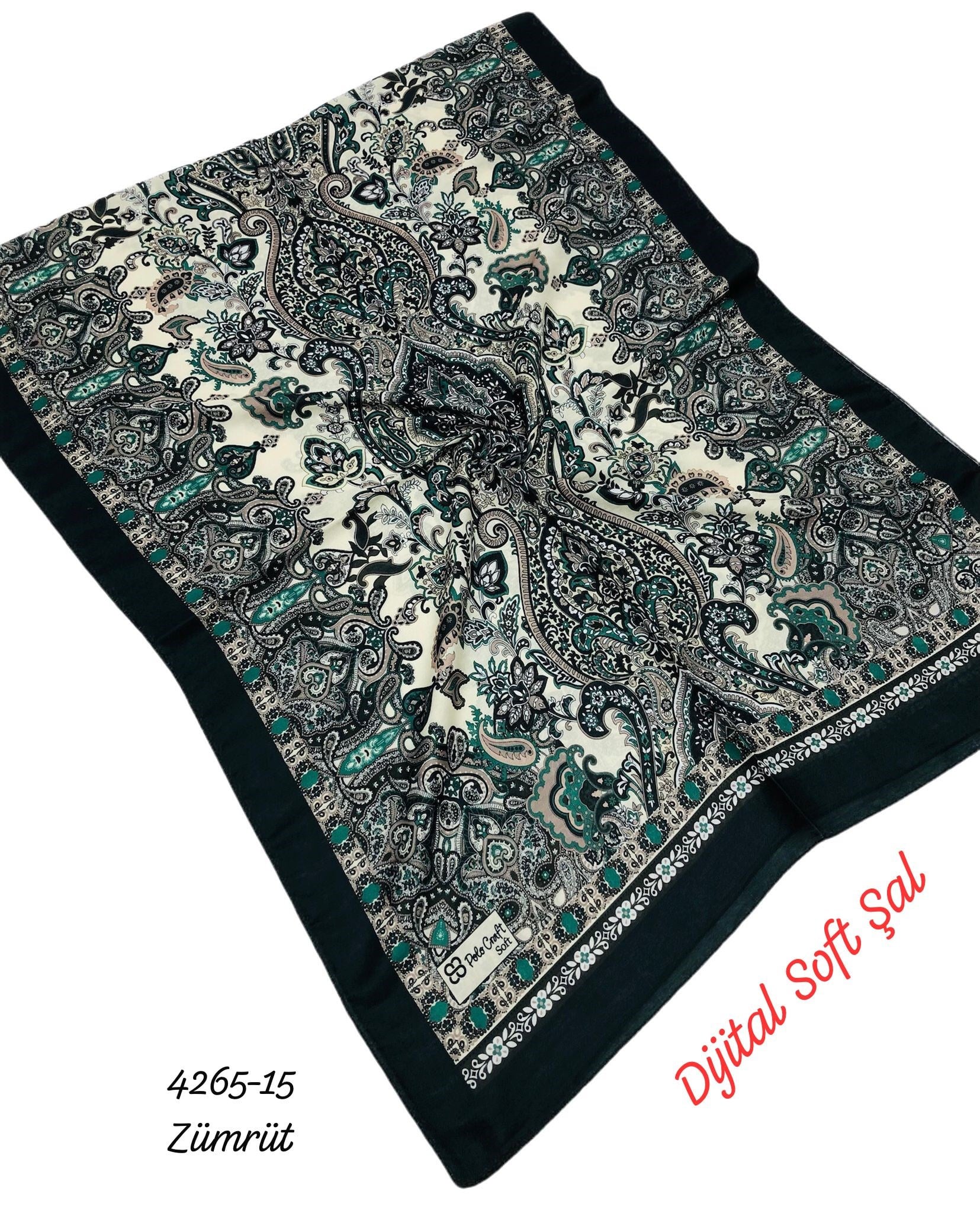 4265 Dijital Soft Şal