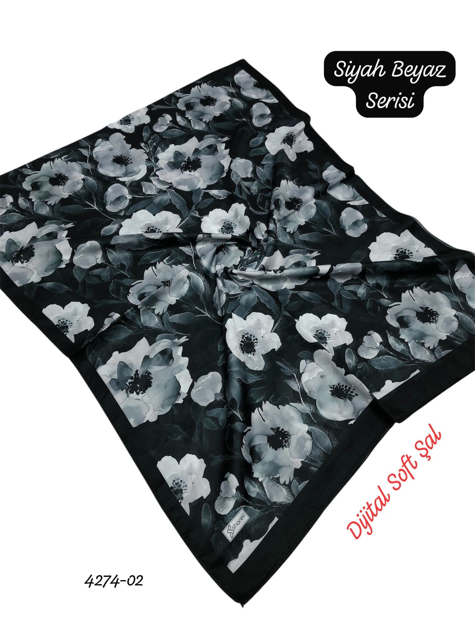 4274 Dijital Soft Şal