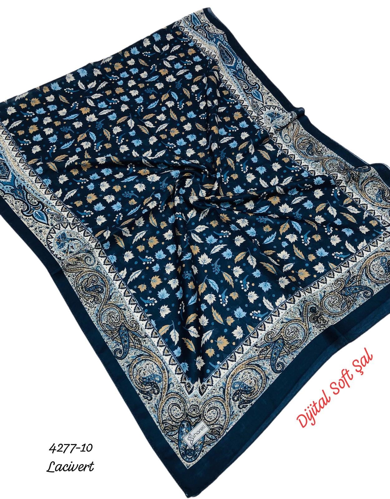 4277 Dijital Soft Şal