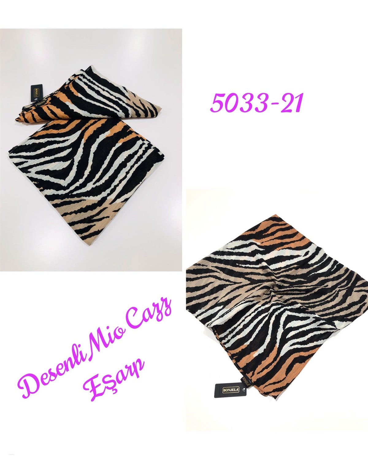 5033 Mio Cazz Eşarp