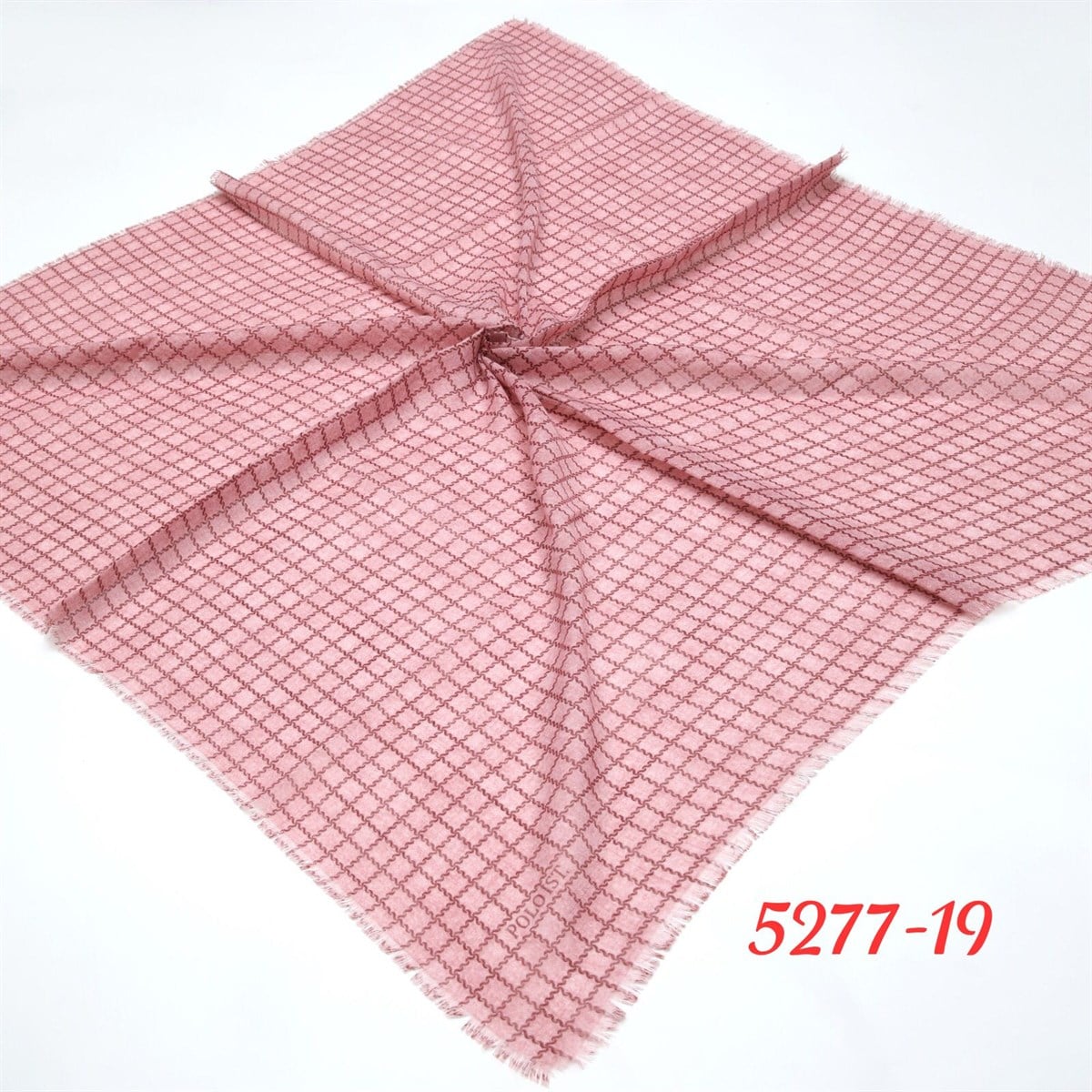 5277 Flamlı Poloist Eşarp