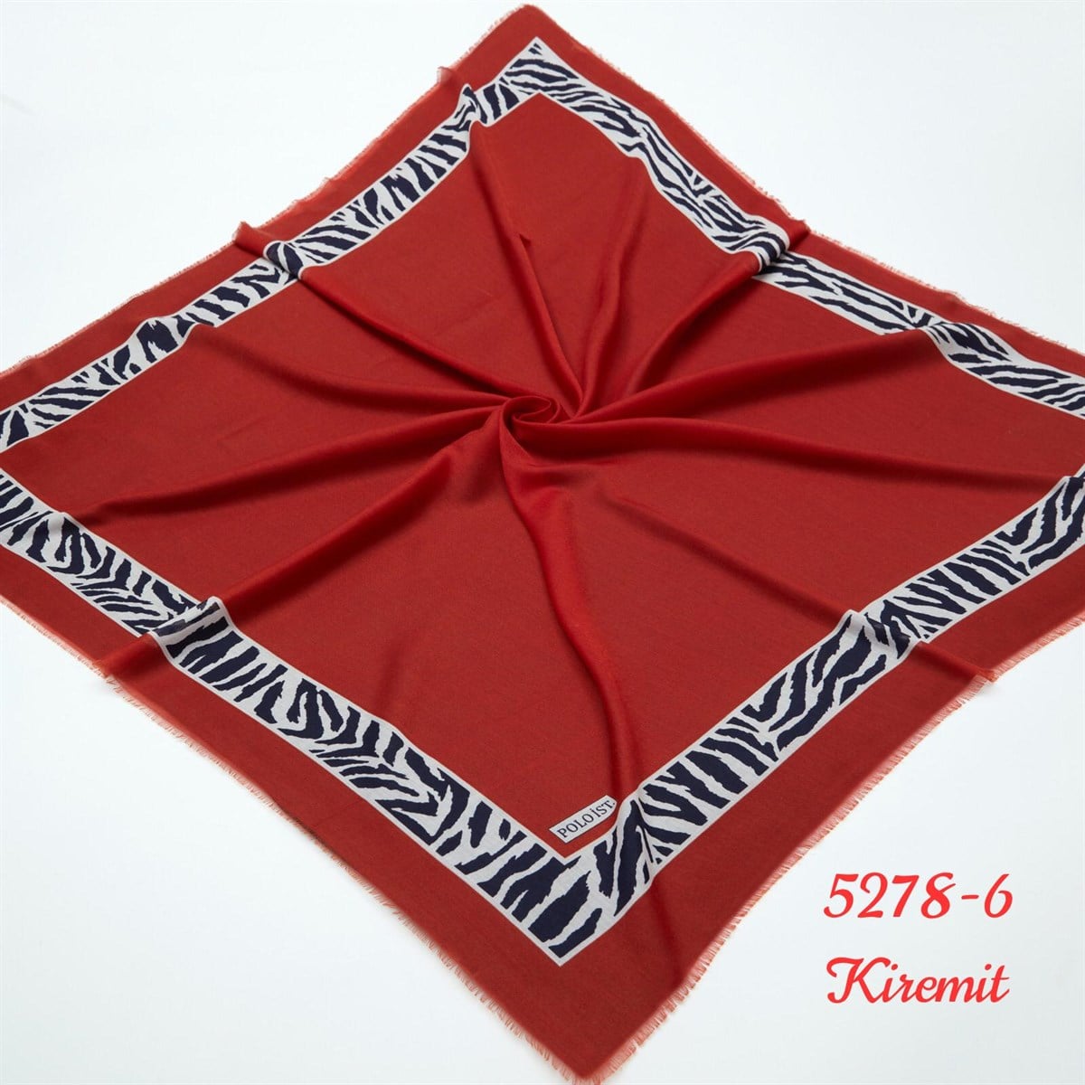 5278 Dimi Flamlı Poloist Eşarp
