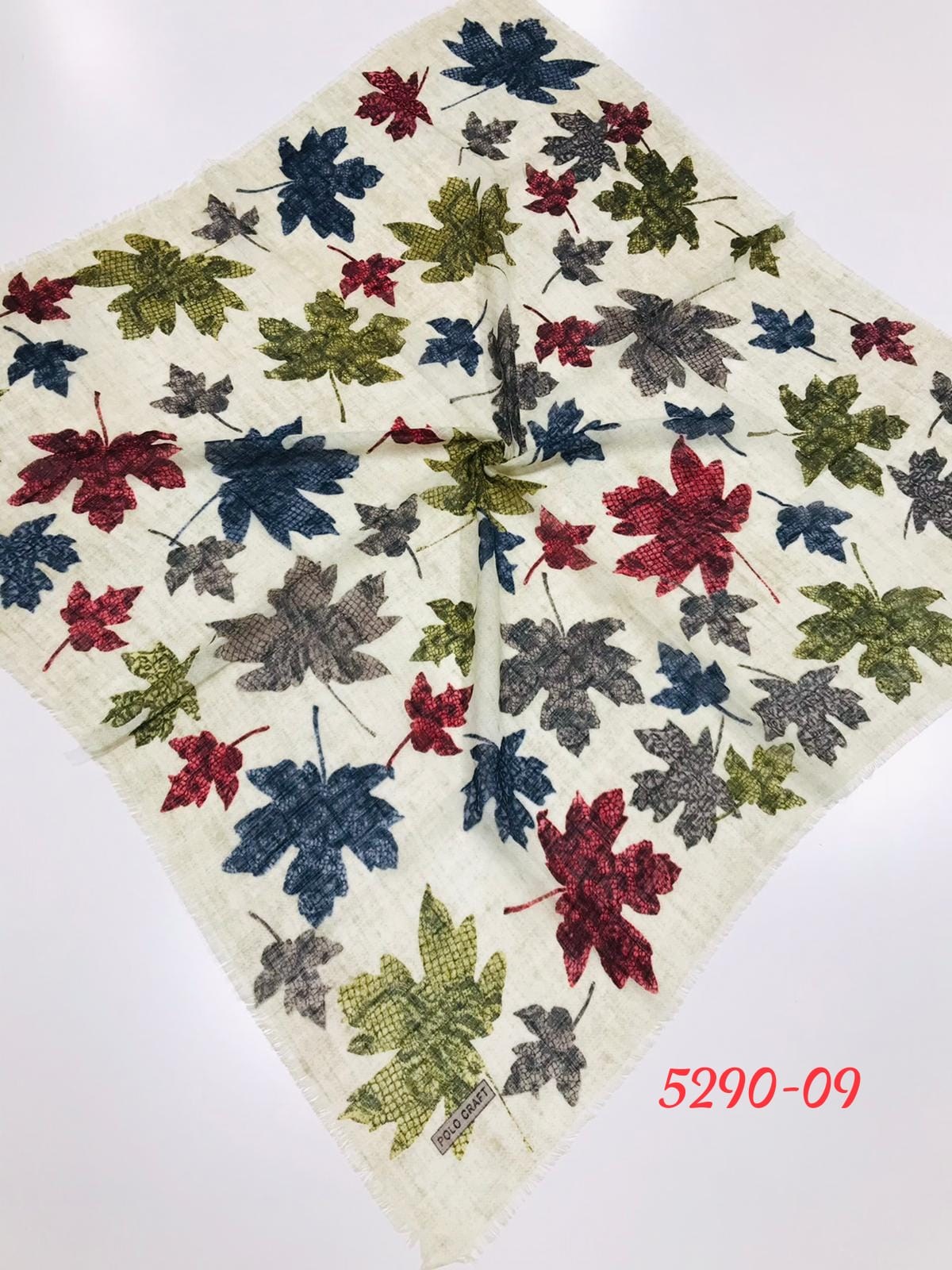 5290 Flamlı Pamuk Eşarp