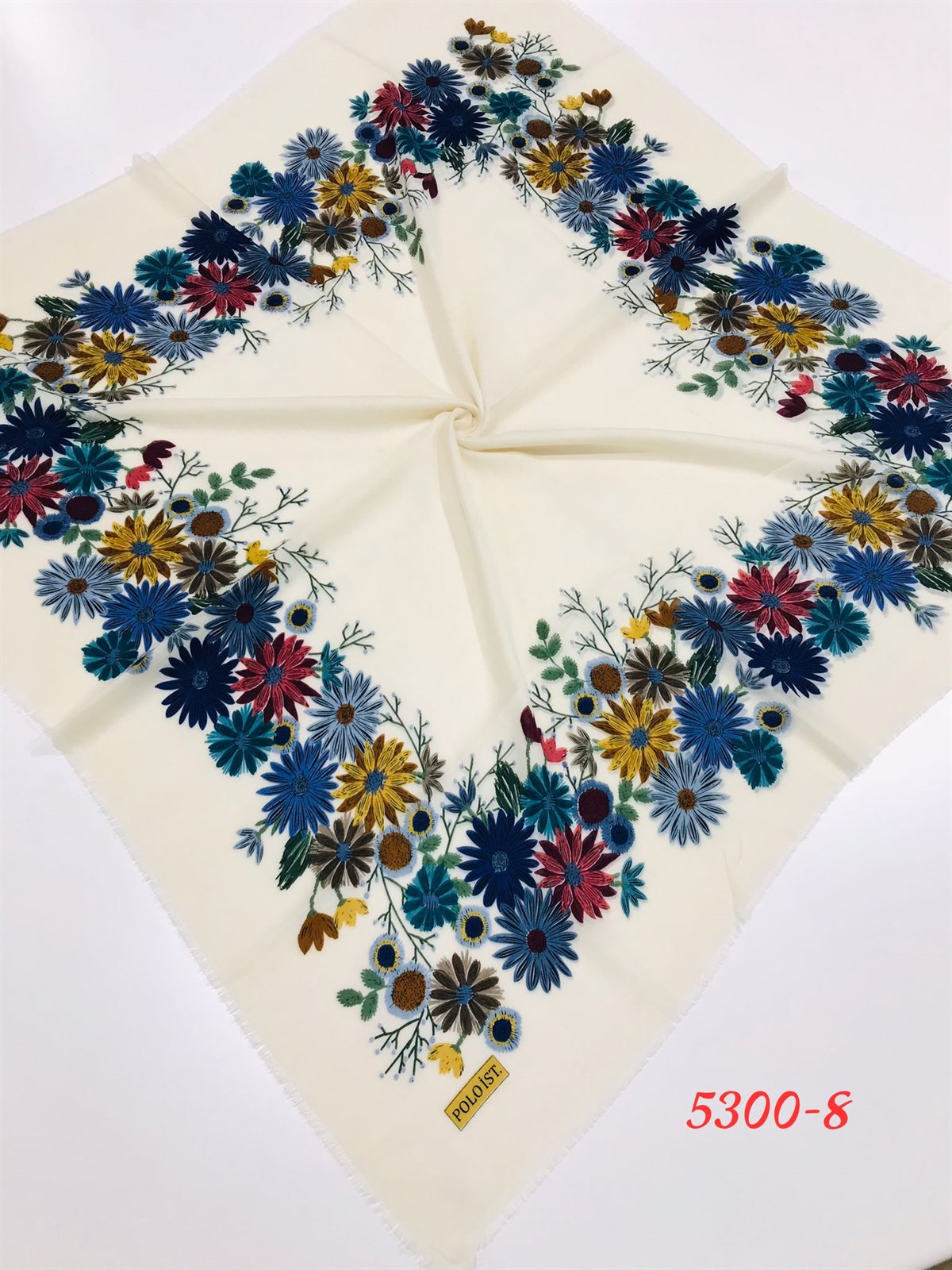 5300 Dimi Flamlı Poloist Eşarp