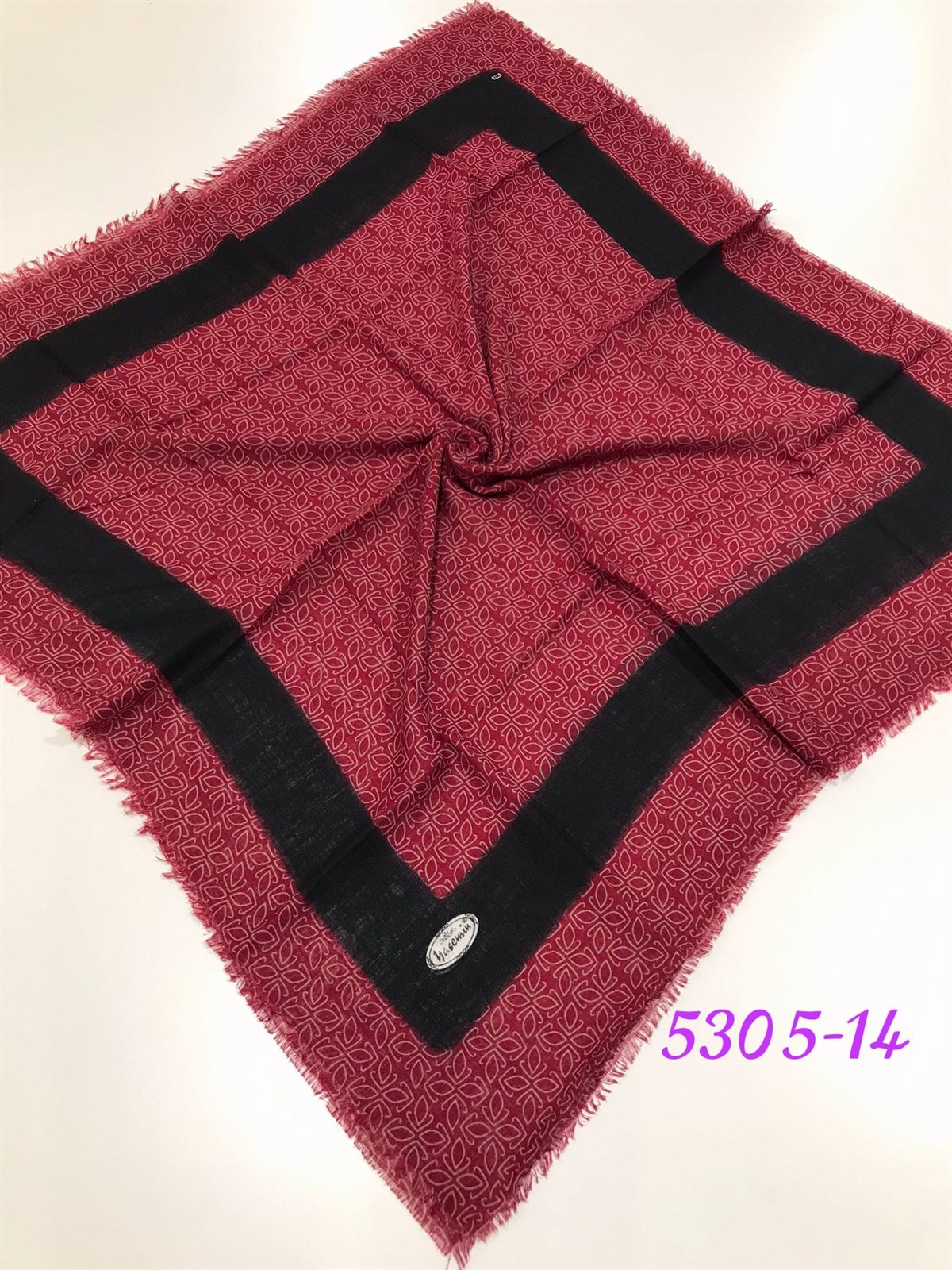 5305 Flamlı Pamuk Eşarp