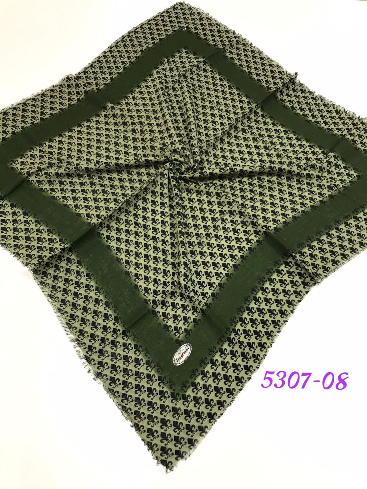 5307 Flamlı Pamuk Eşarp