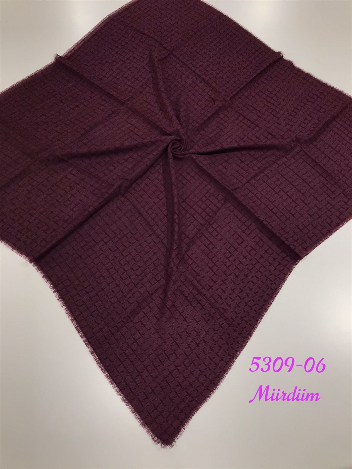 5309 Flamlı Pamuk Eşarp