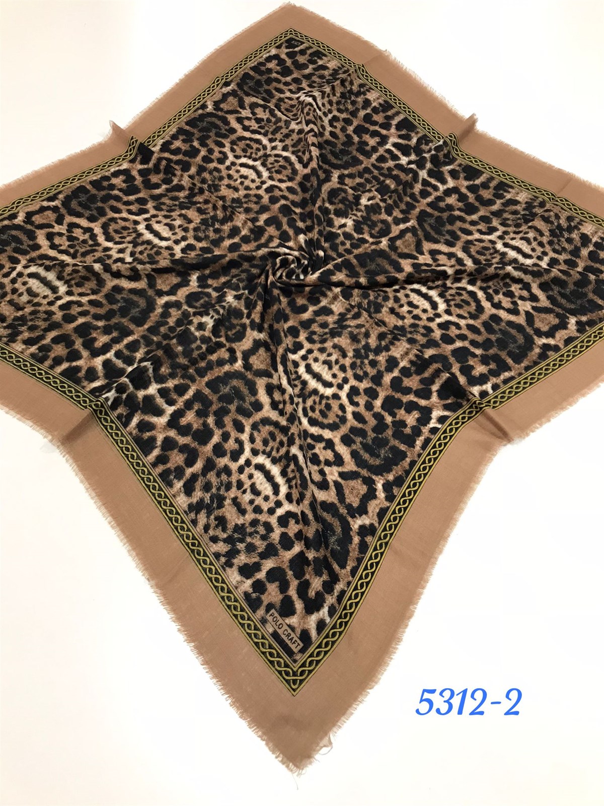 5312 Flamlı Pamuk Eşarp