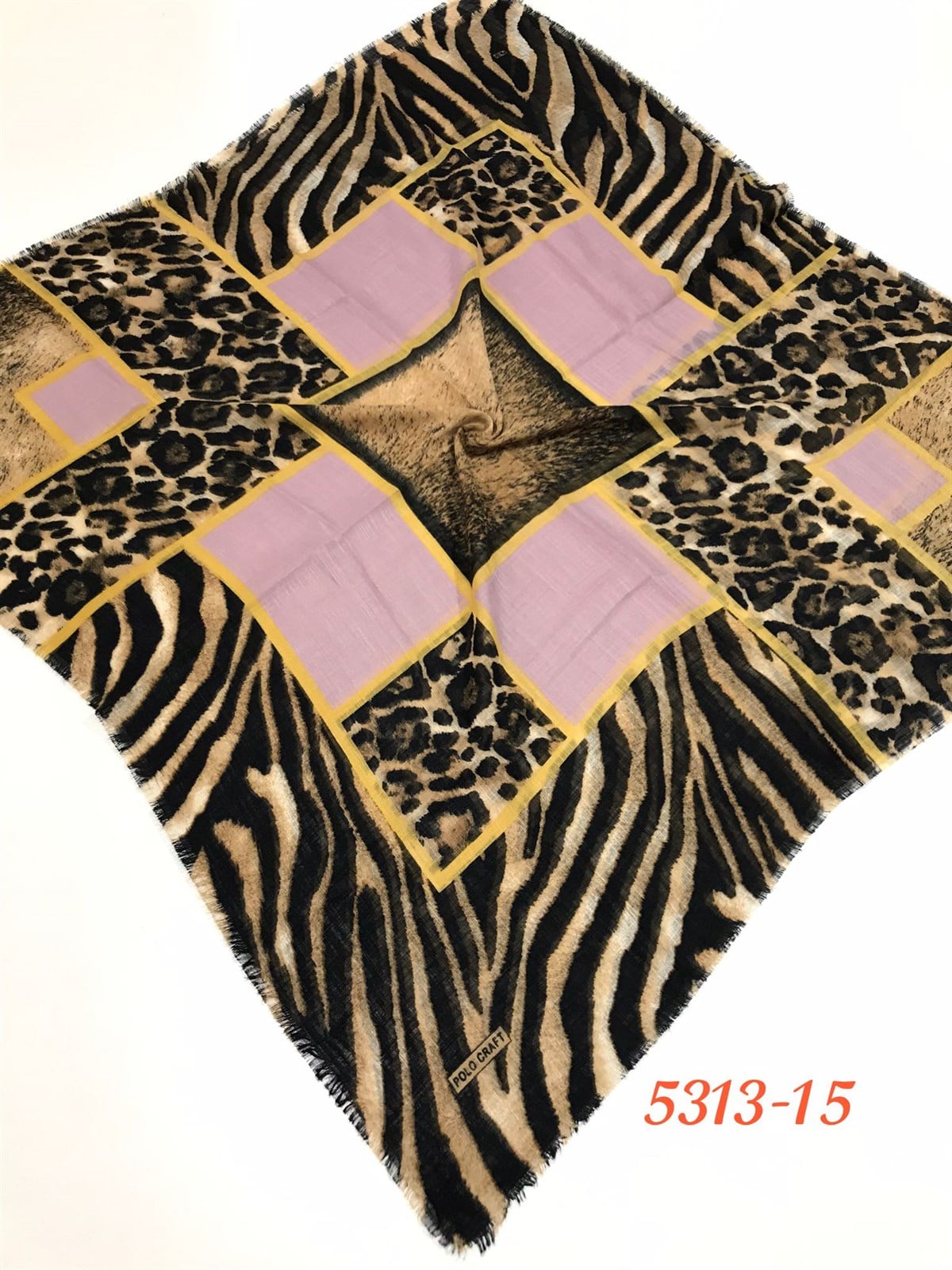 5313 Flamlı Pamuk Eşarp