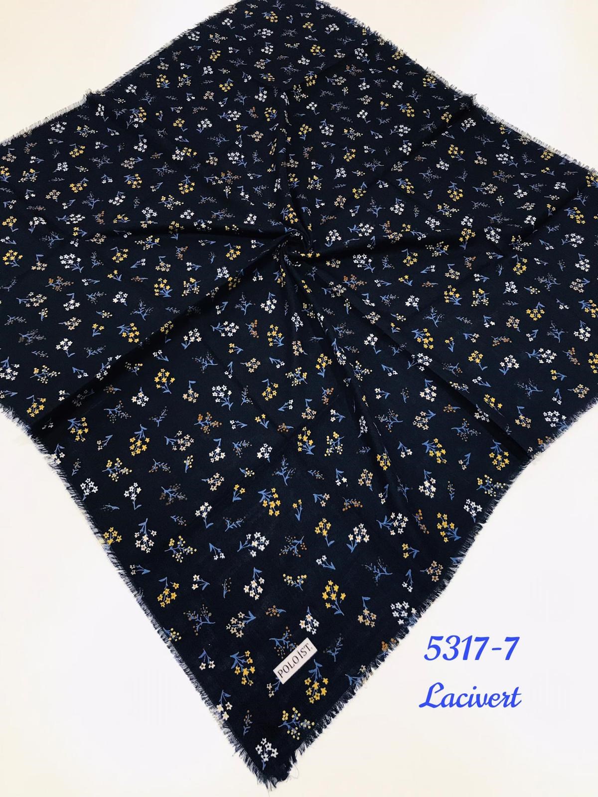 5317 Flamlı Pamuk Eşarp