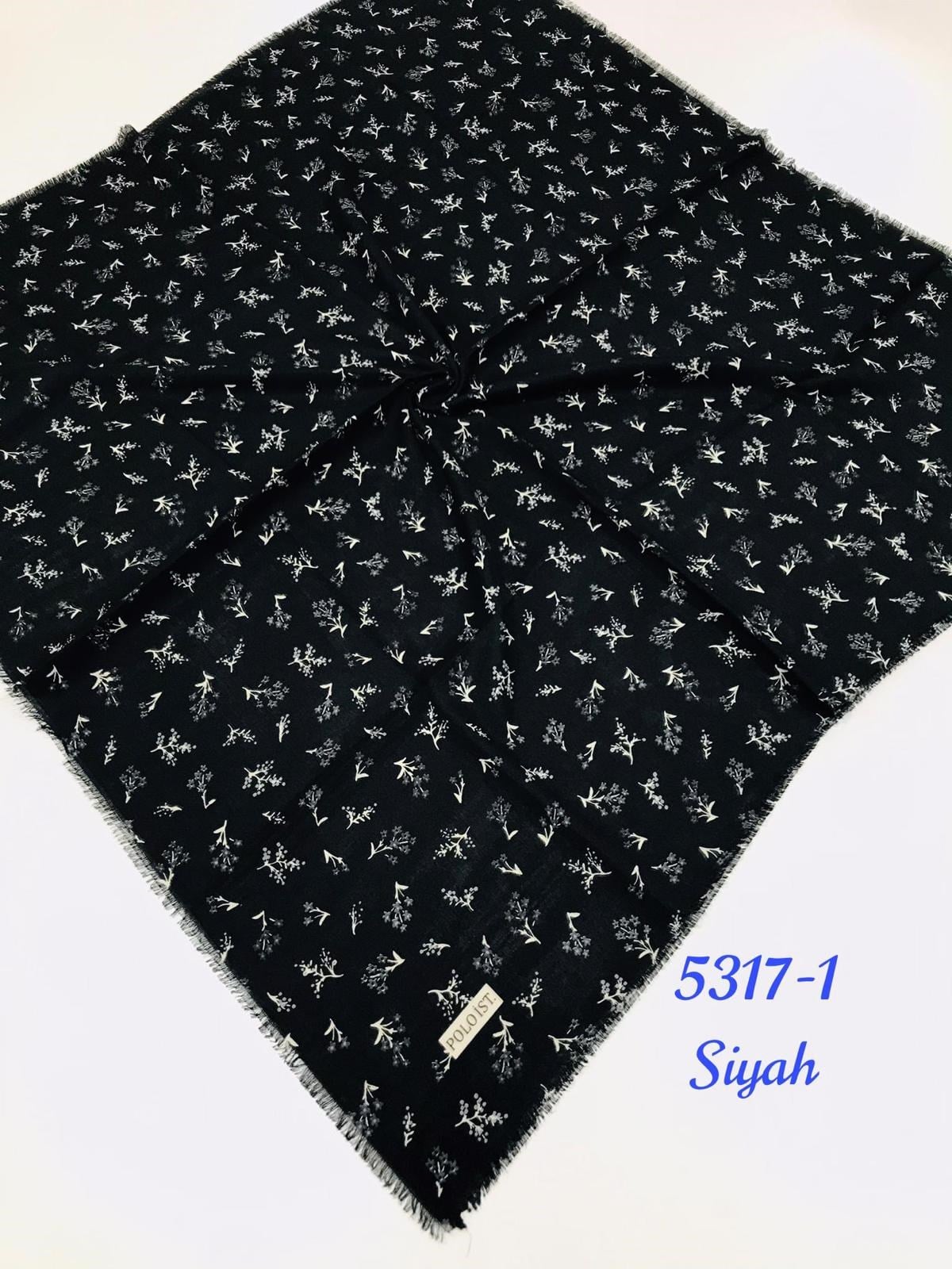5317 Flamlı Pamuk Eşarp