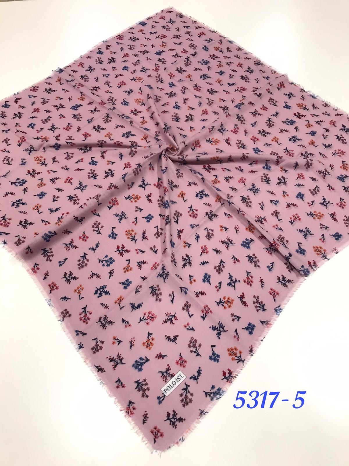 5317 Flamlı Pamuk Eşarp