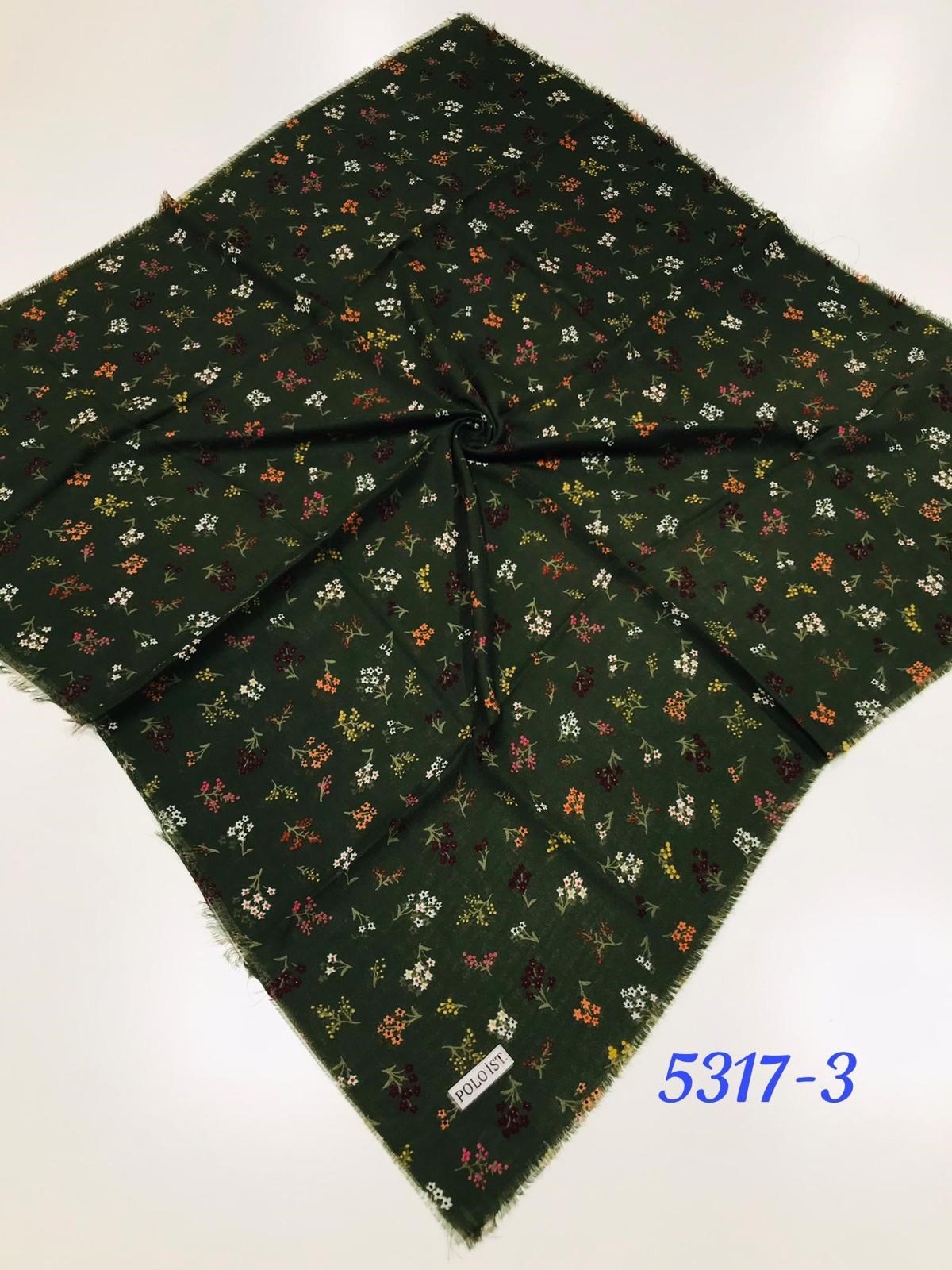 5317 Flamlı Pamuk Eşarp