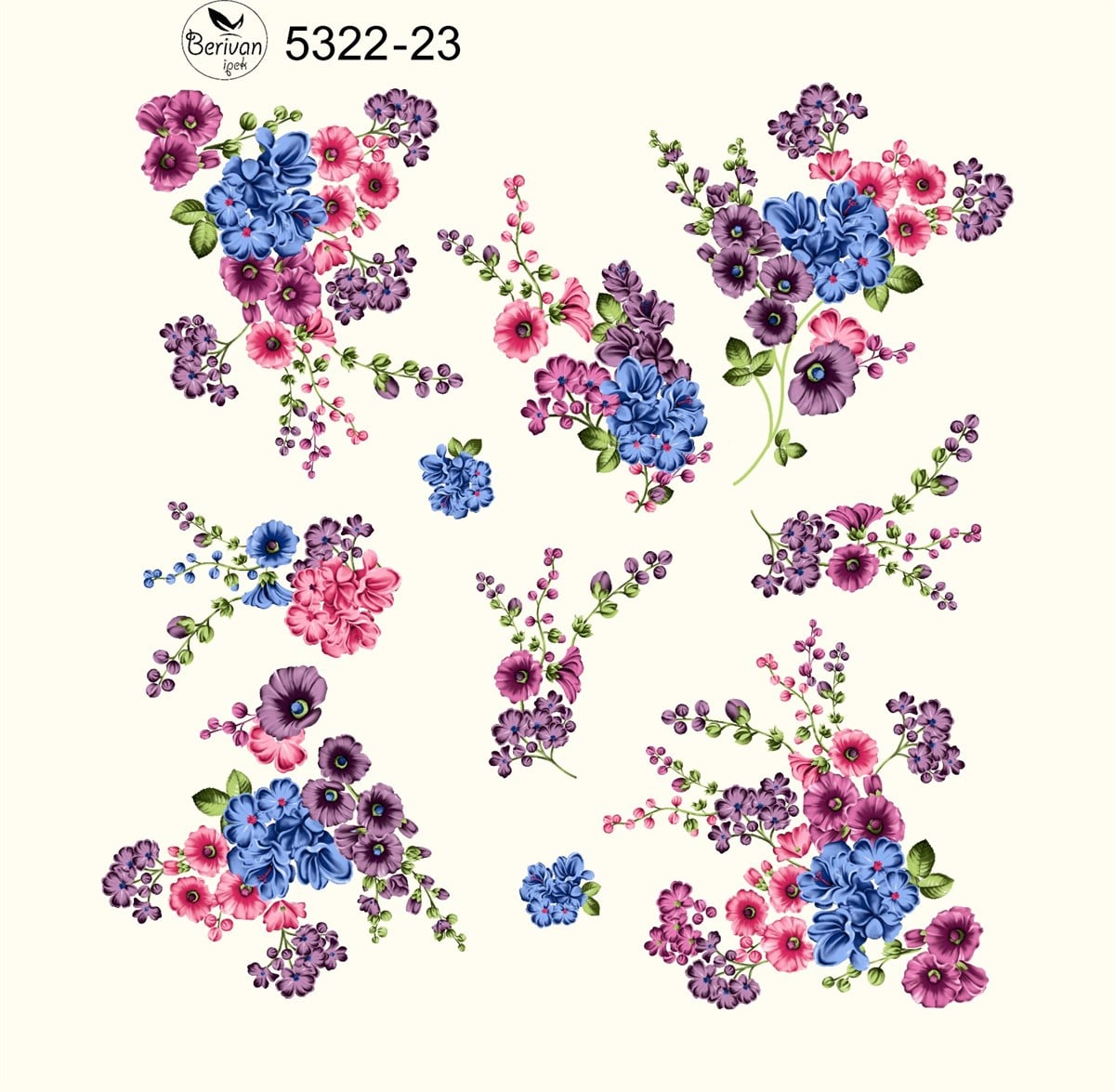 5322 Polyester Oyalık Yazma