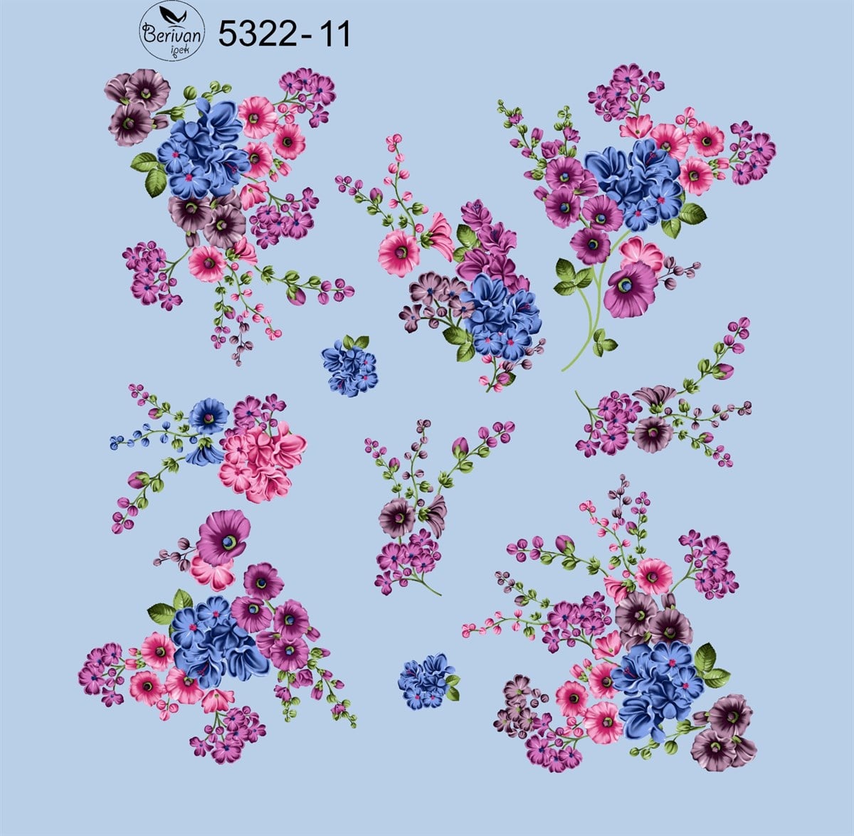 5322 Polyester Oyalık Yazma