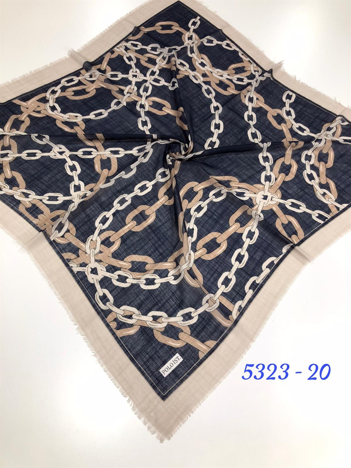 5323  Poloist Flamlı Eşarp