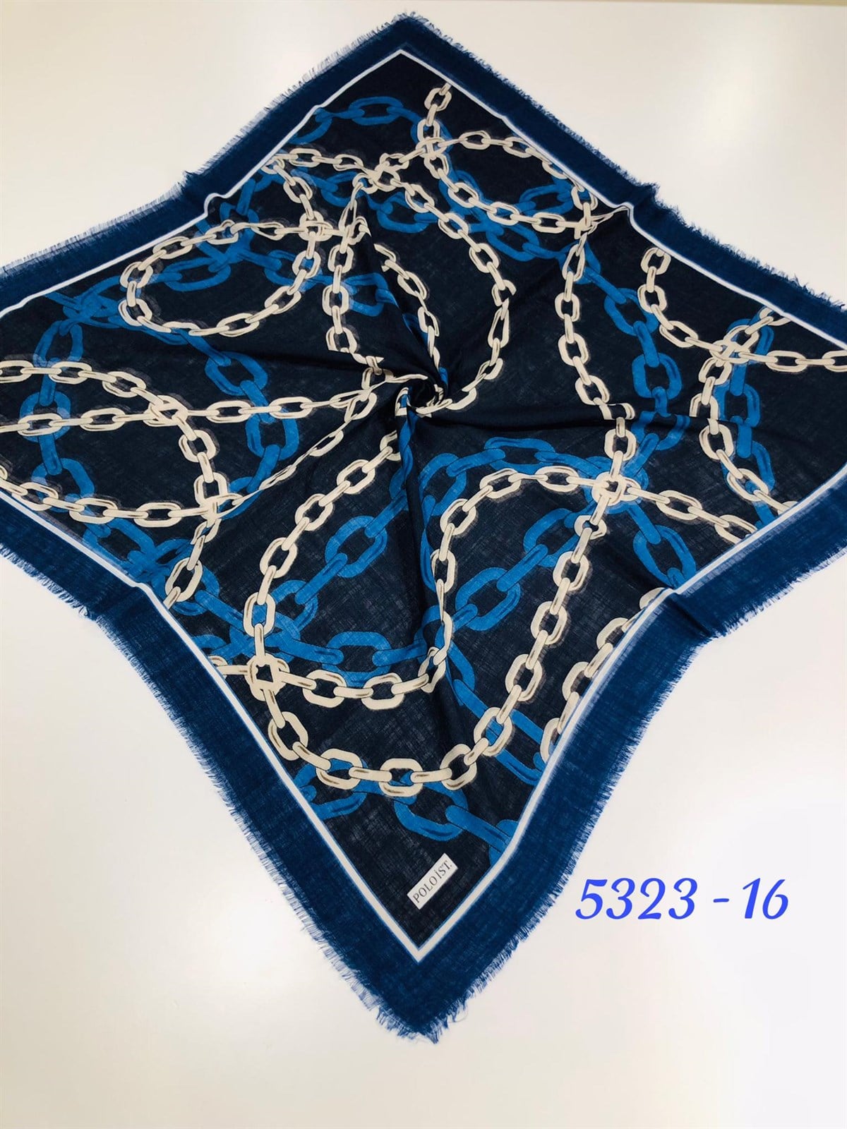 5323  Poloist Flamlı Eşarp