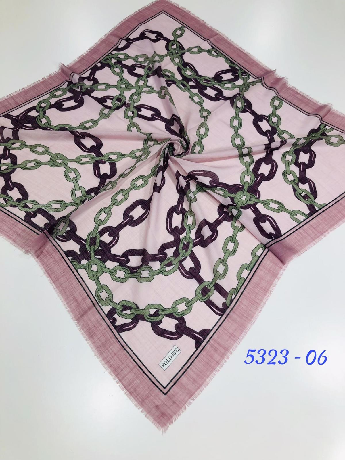 5323  Poloist Flamlı Eşarp