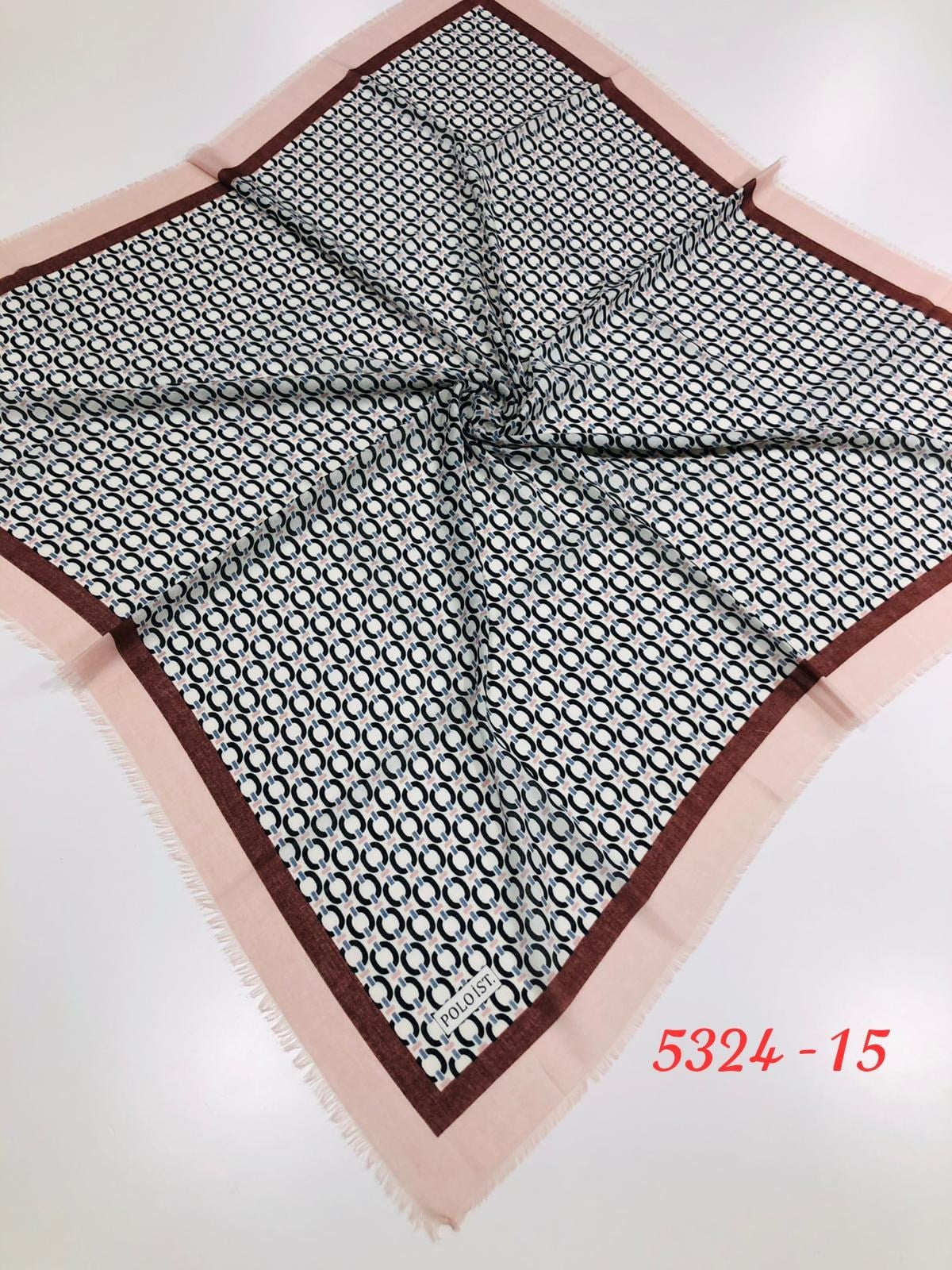5324  Poloist Dimi  Flamlı Eşarp