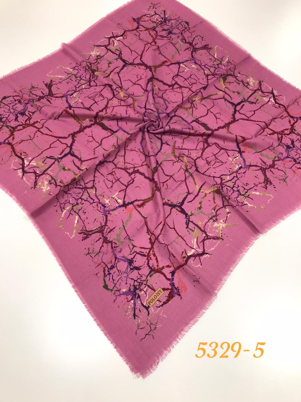 5329 Flamlı Pamuk Eşarp