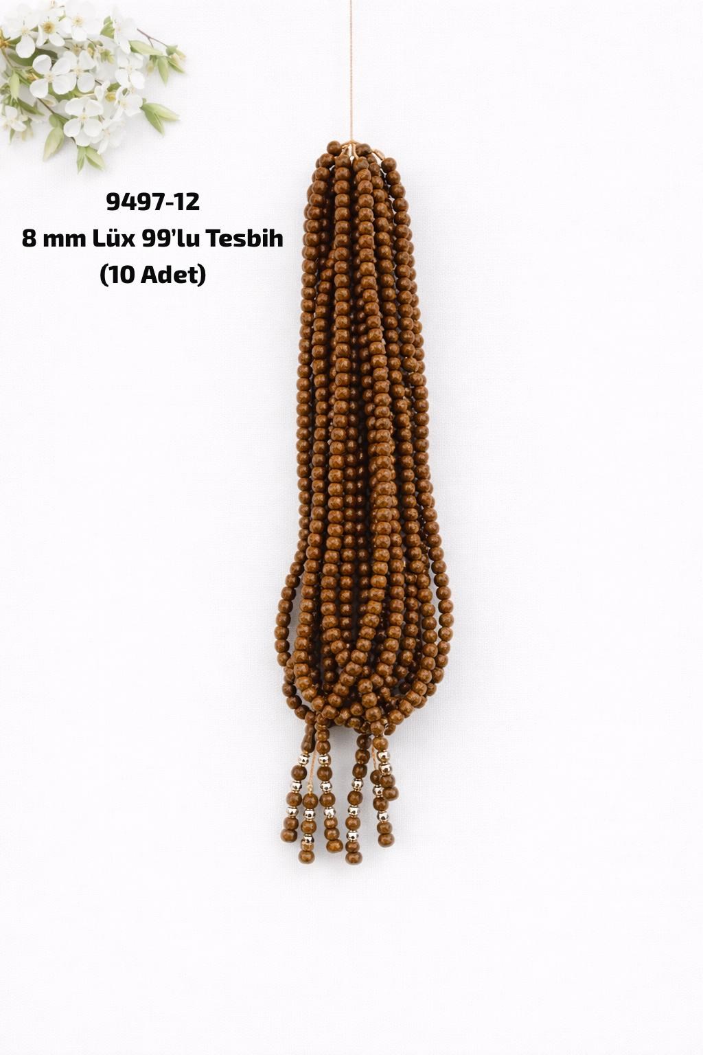 8 mm Lüks 99'lu Tesbih
