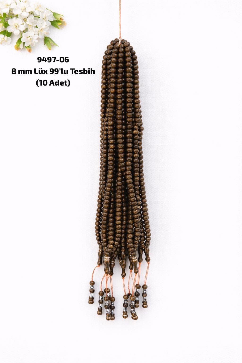 8 mm Lüks 99'lu Tesbih