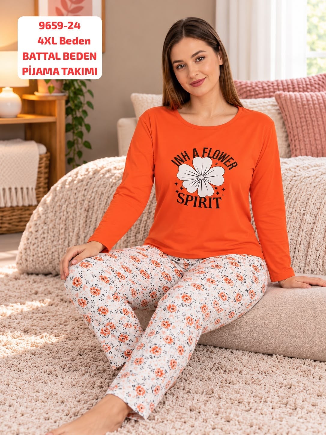 Battal Kadın Pijama