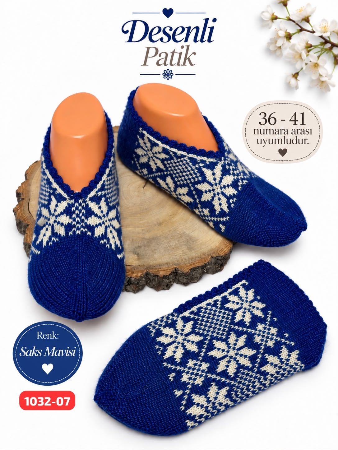 Desenli Patik