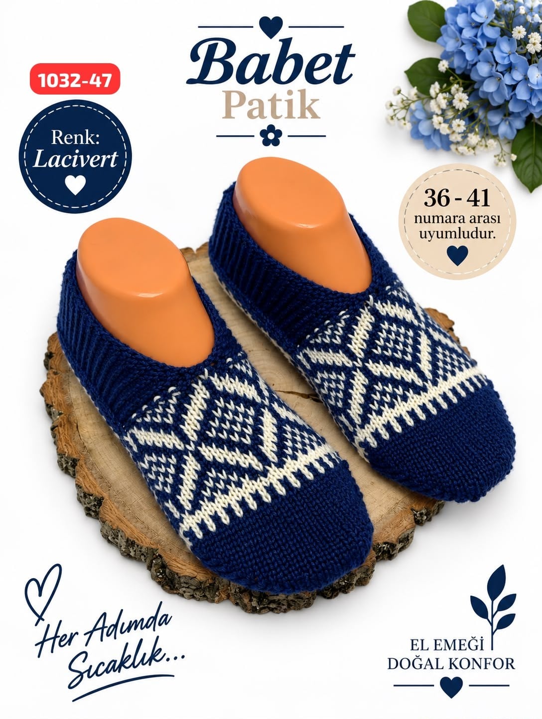Desenli Patik