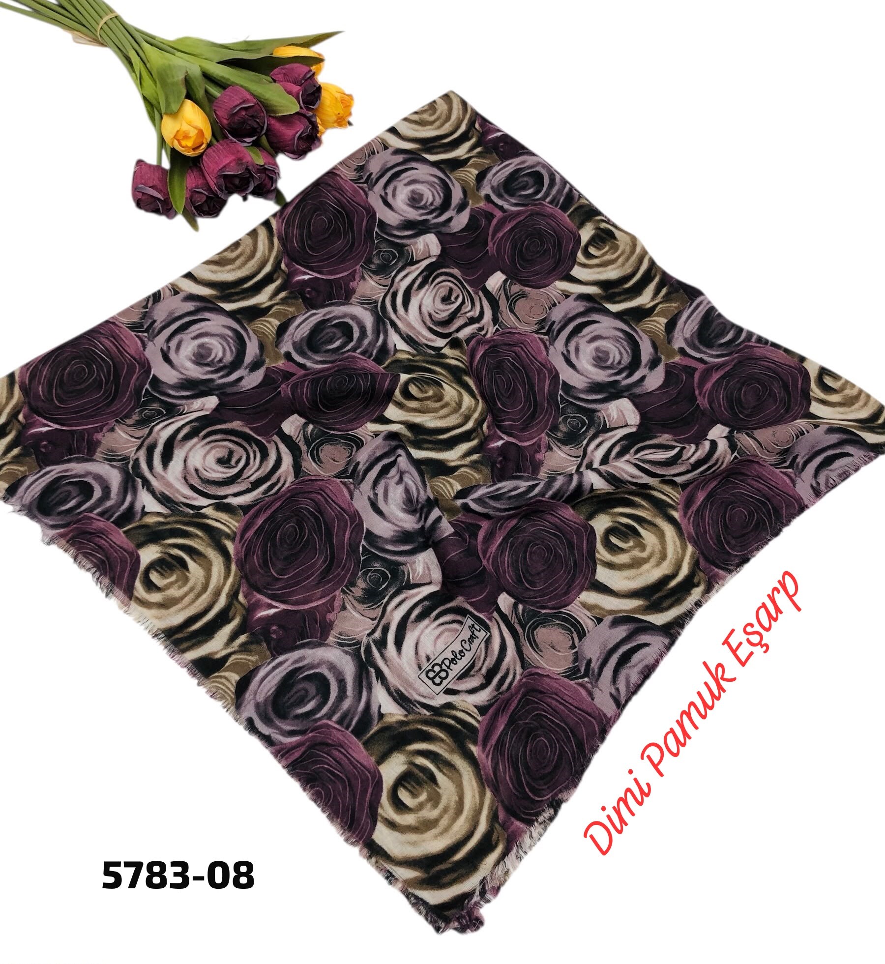 Dimi Yazlık Pamuk Eşarp