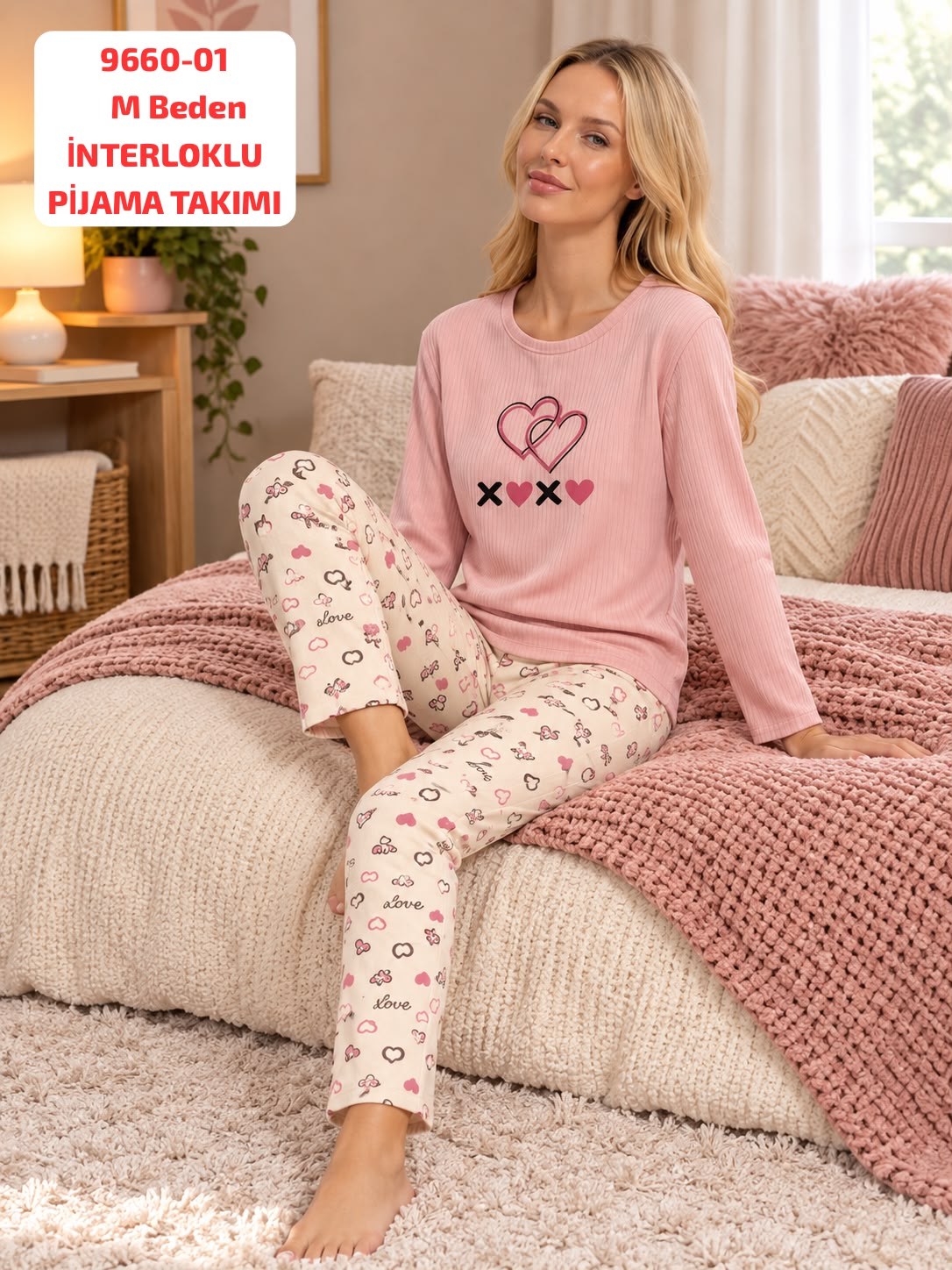 İnterlok Pijama Takımı