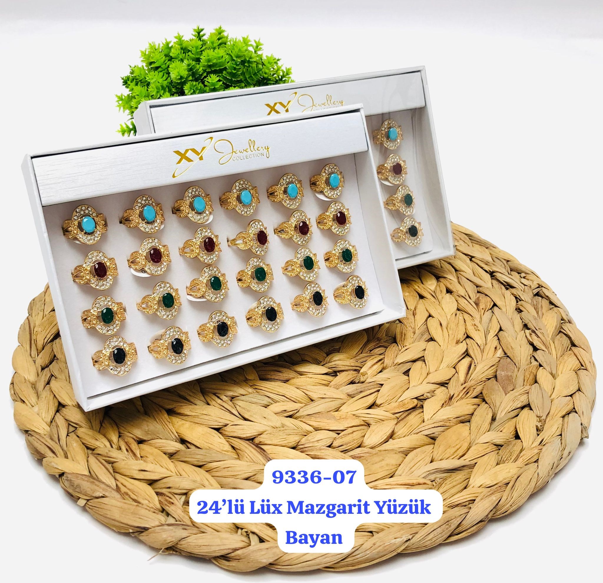 Lüks Mazgarit Yüzük