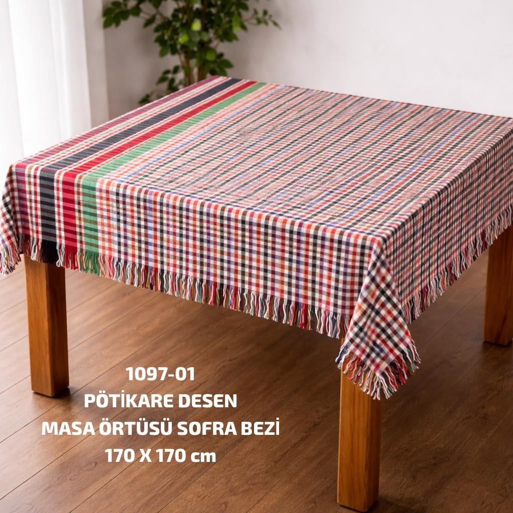 Masa Örtüsü Sofra Bezi Potikare Desen