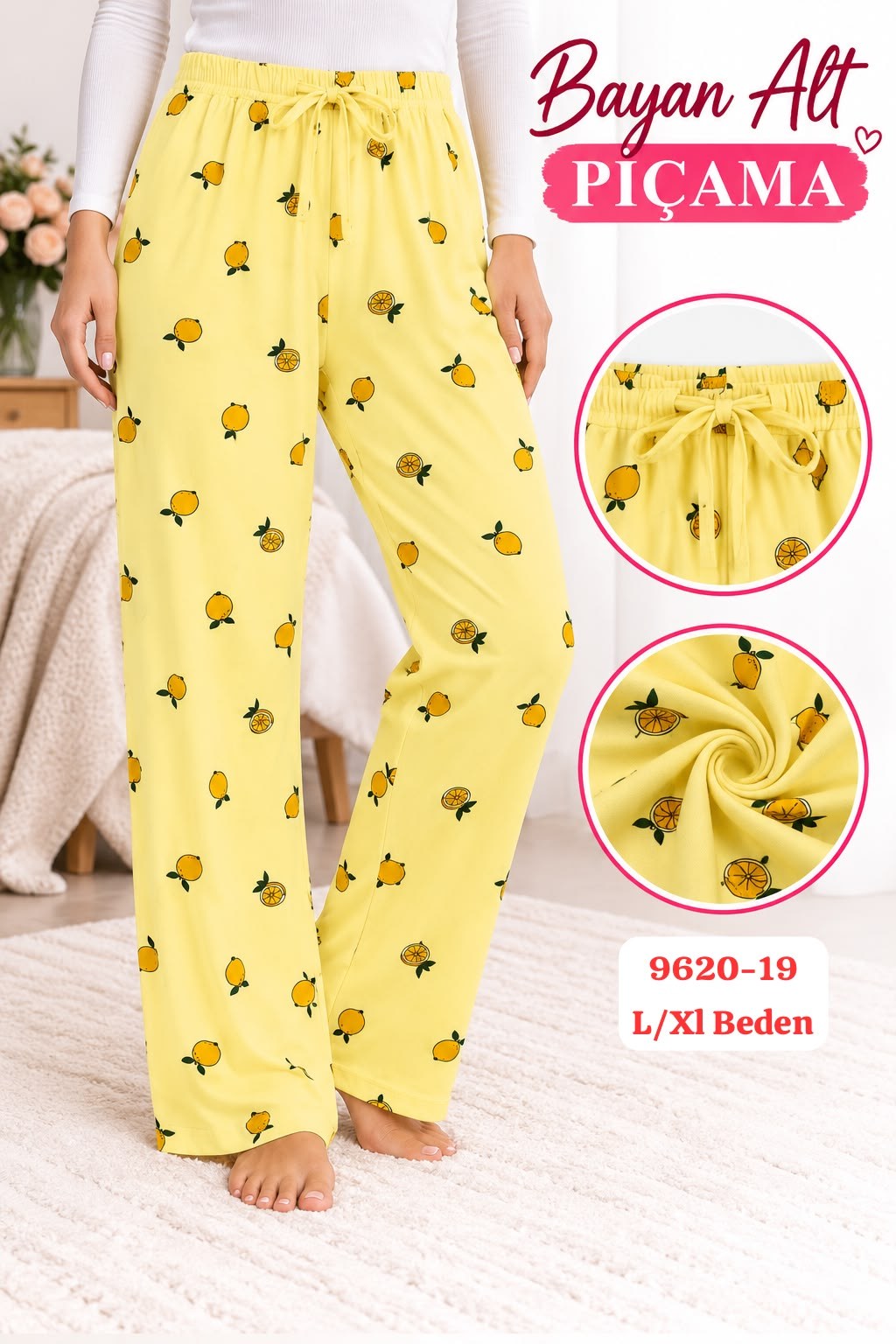 Milan Alt Pijama Lüks
