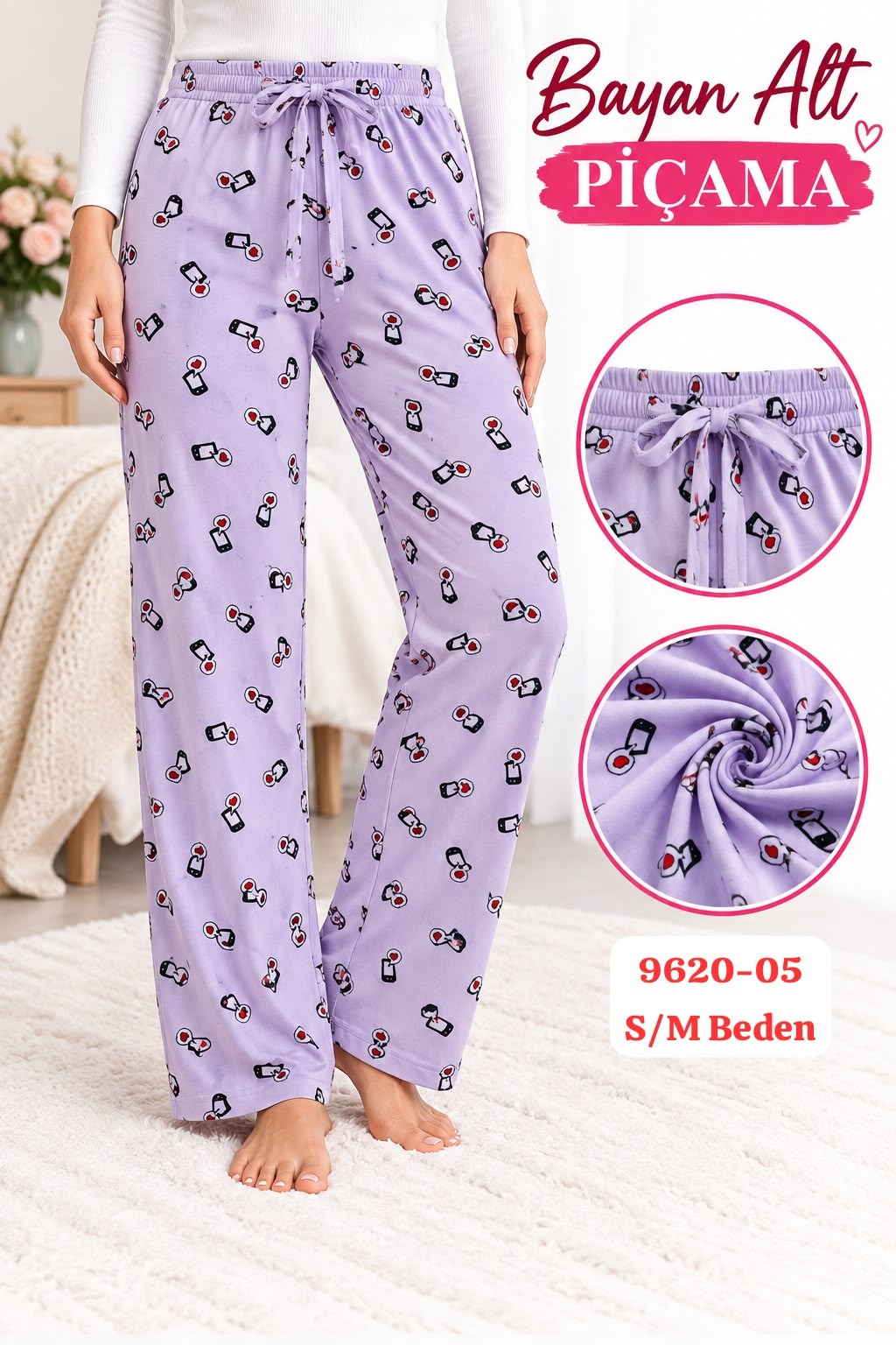 Milan Alt Pijama Lüks