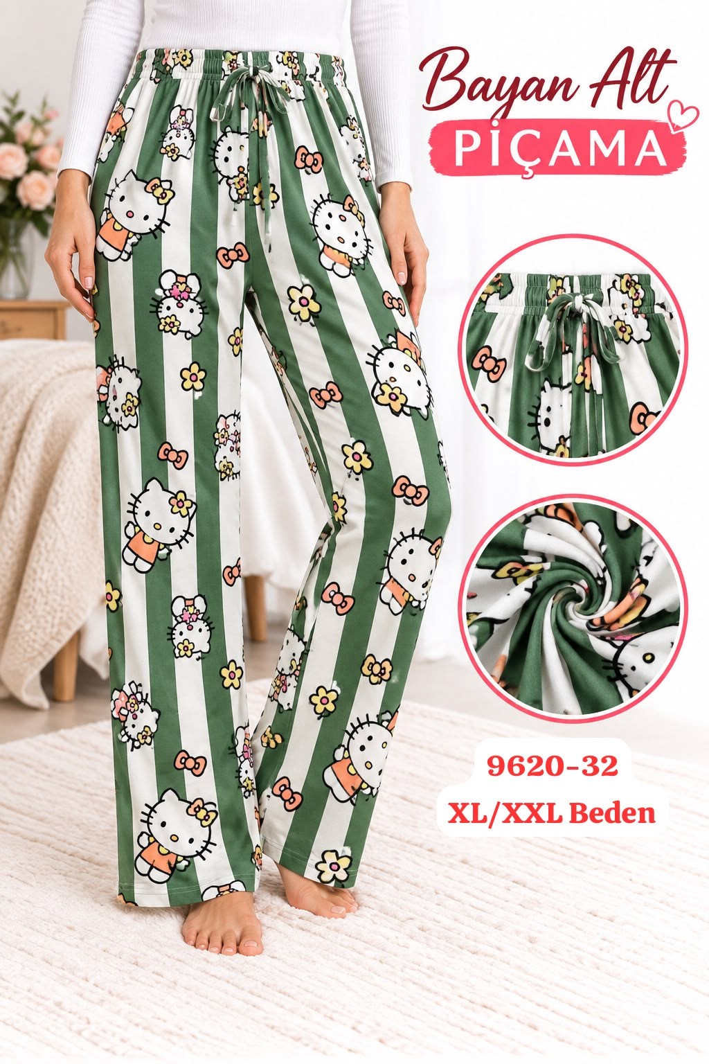 Milan Alt Pijama Lüks